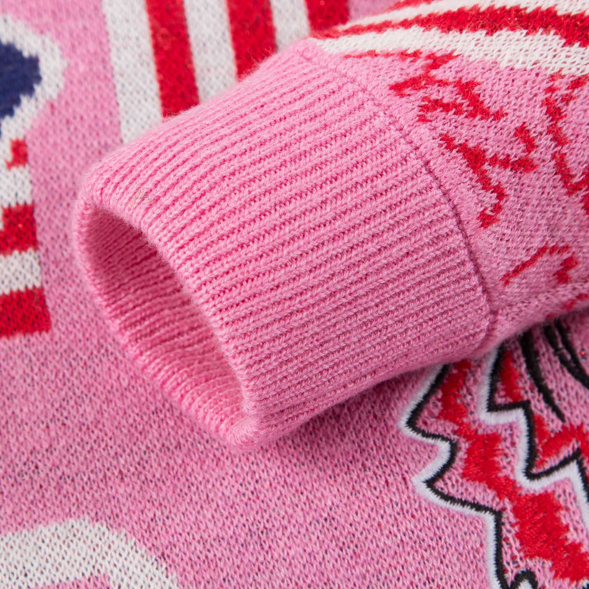 Girls  Pink Tiger Printed Dress