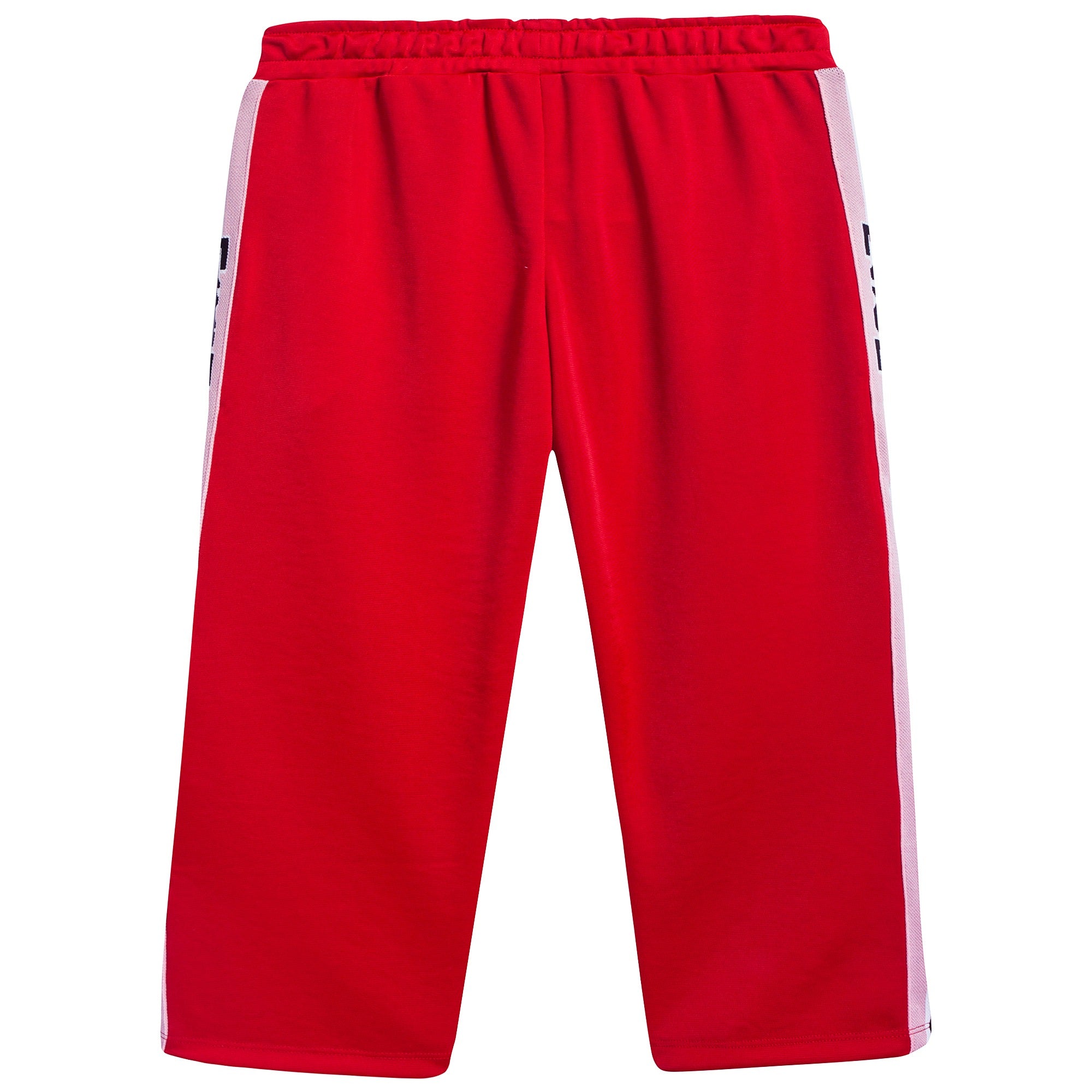 Girls Red Logo Trousers