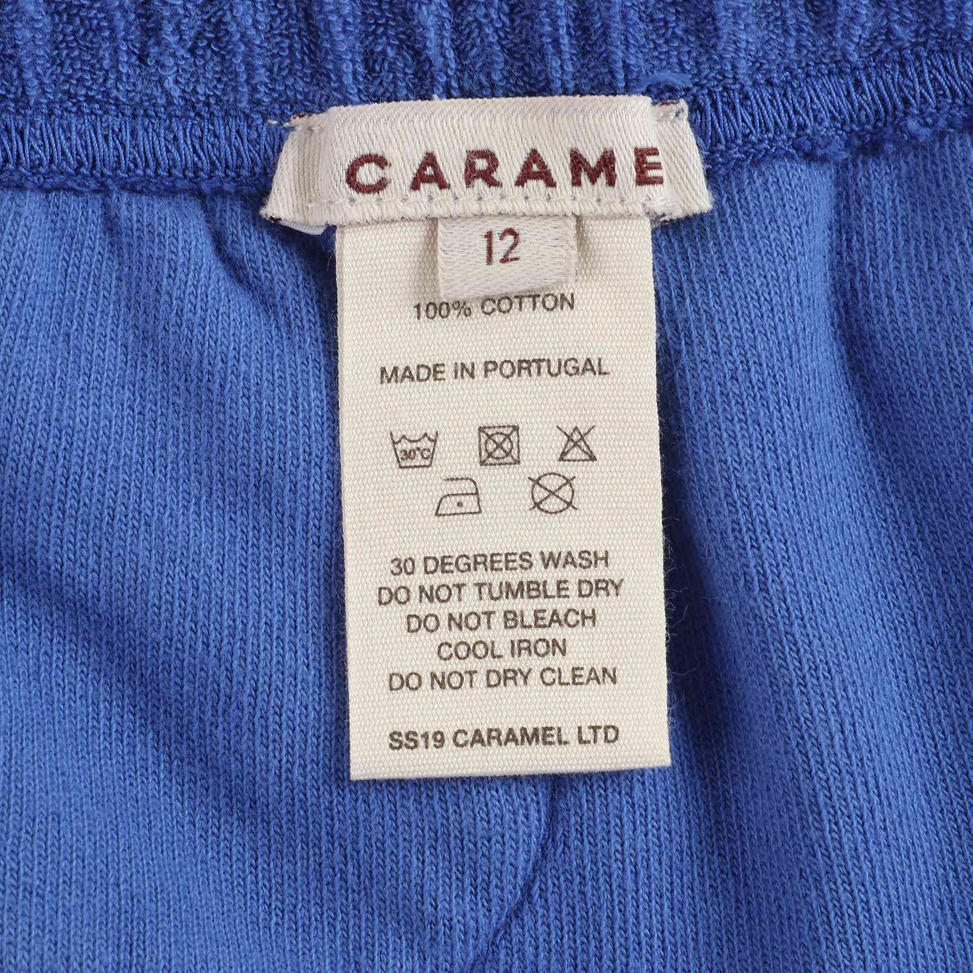 Baby Royal Blue Cotton Shorts