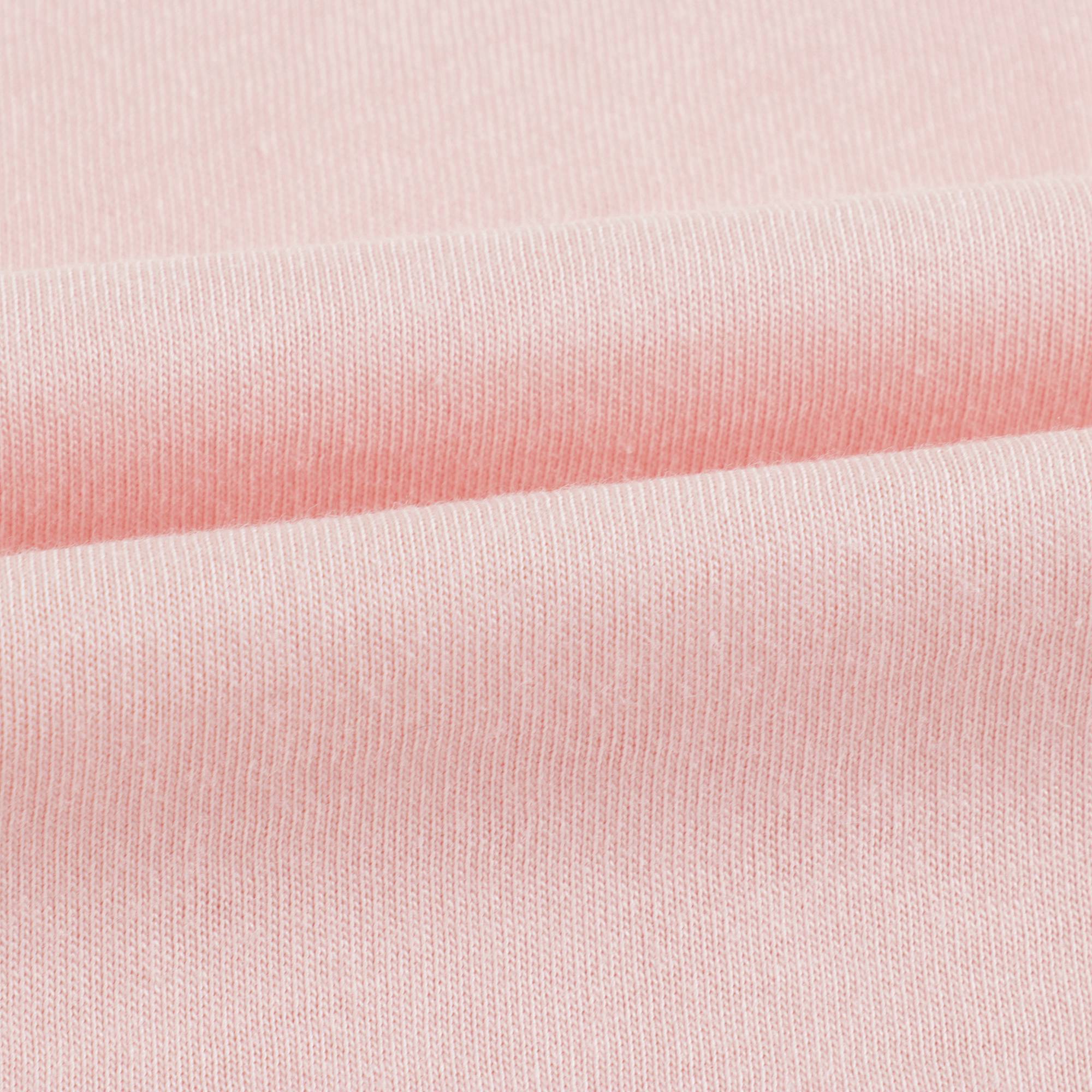 Girls Pink Printed Cotton T-shirt