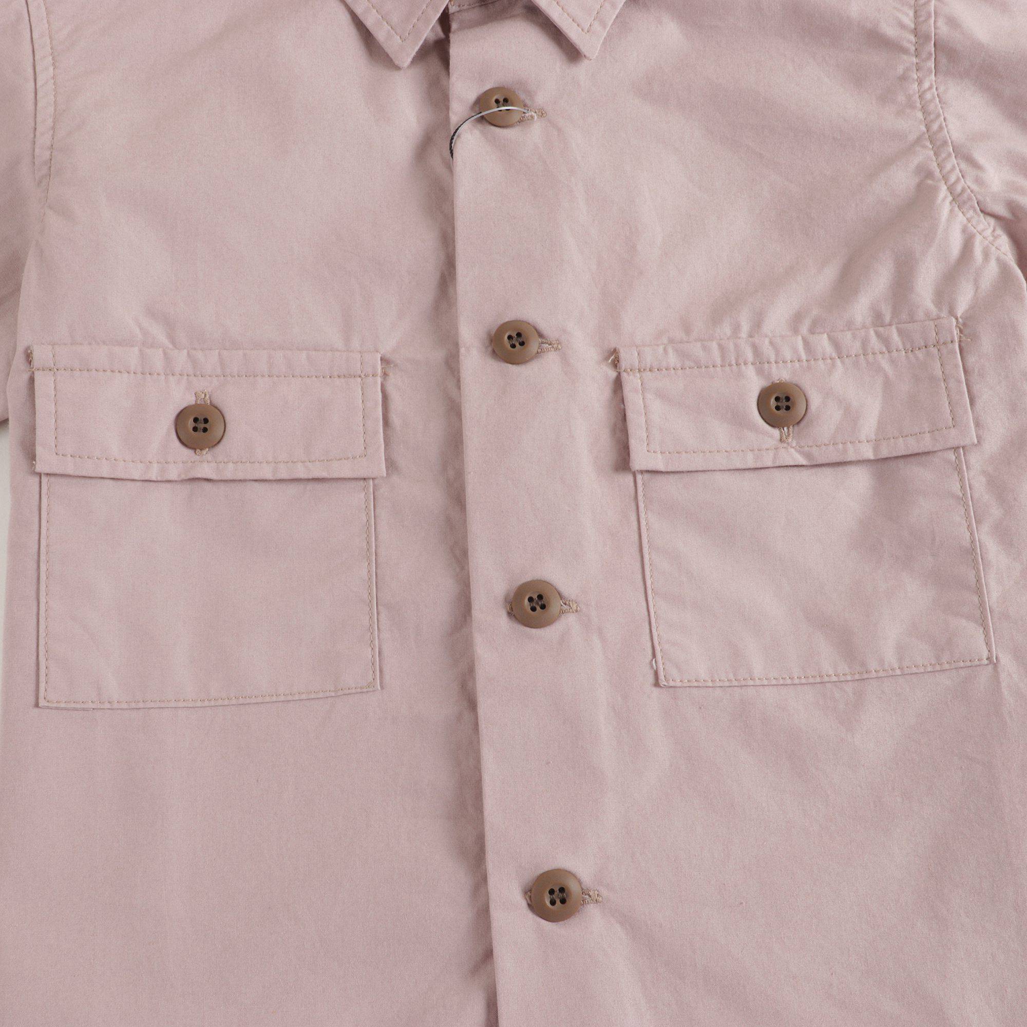Boys & Girls Pink Flap Pocket Shirt