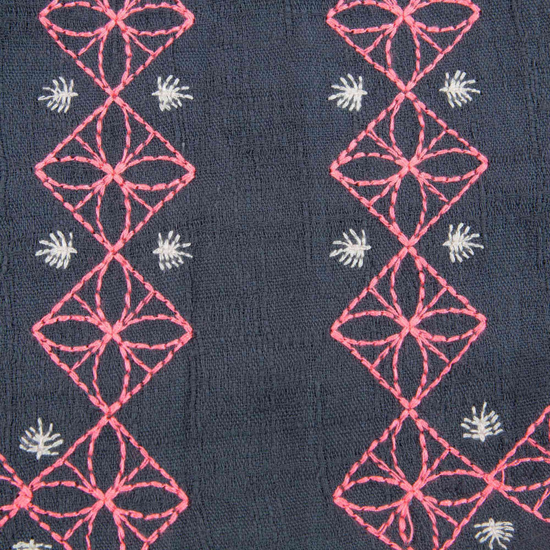 Girls Blue "Chechouan" Cotton  Skirt