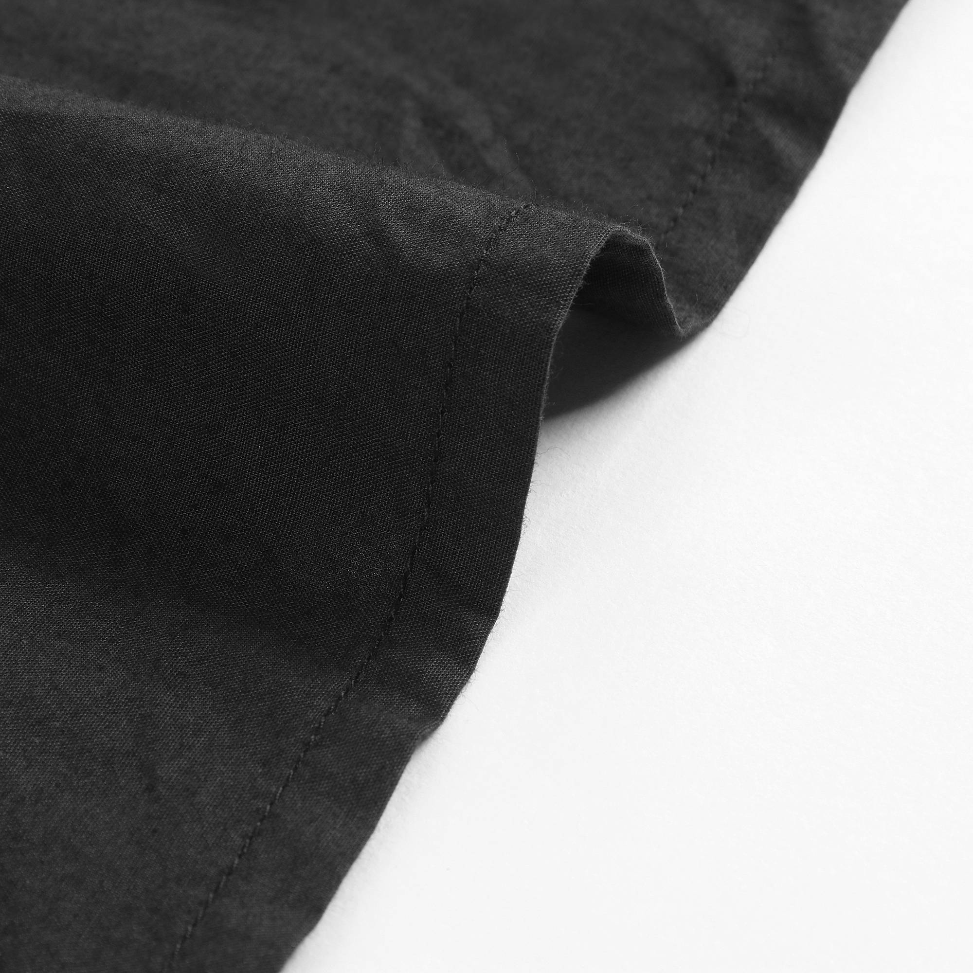 Girls Black Cotton Dress