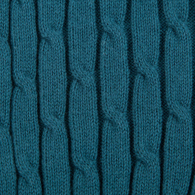 Girls Blue Cotton Leggings