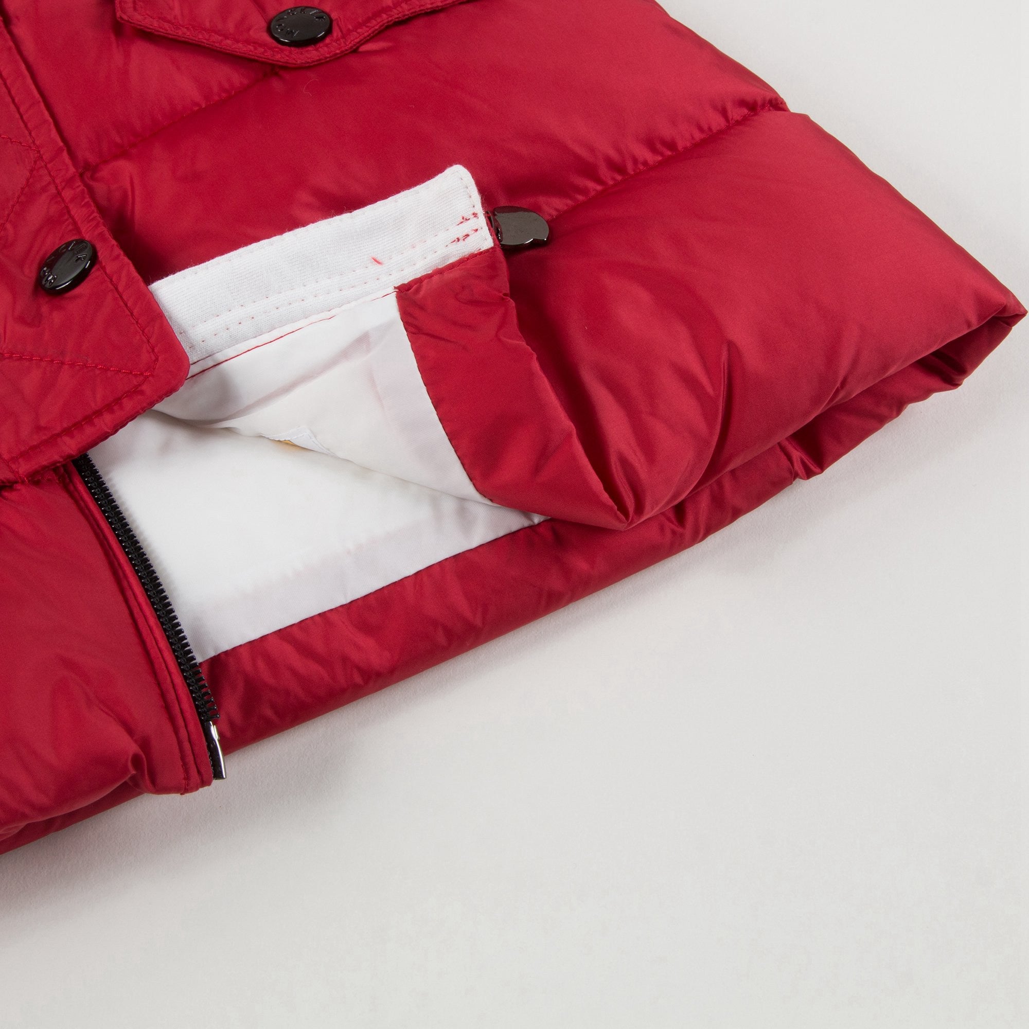 Baby  Girls  Red  "Essentiel"  Padded Down Coat