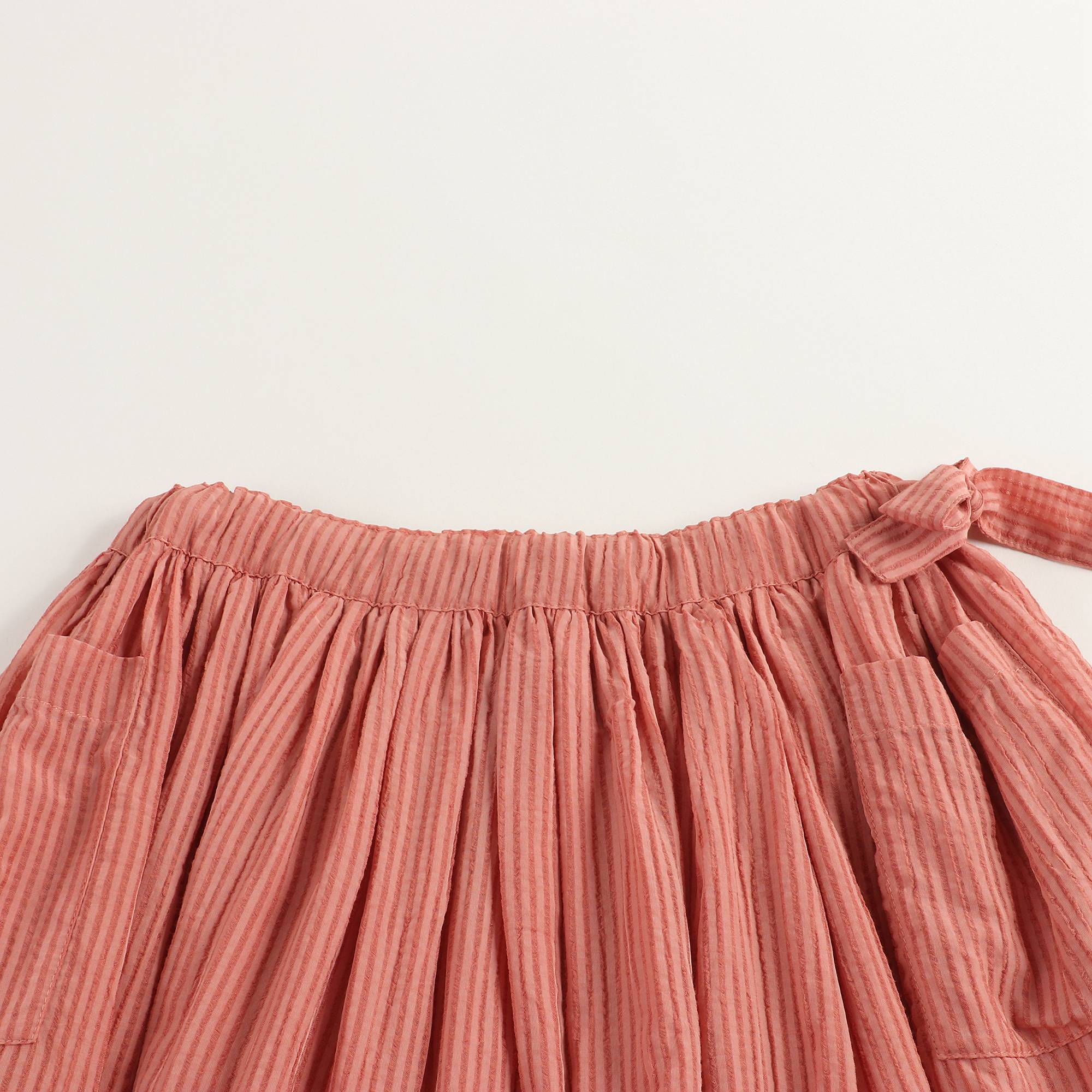 Girls Clay Check Skirt