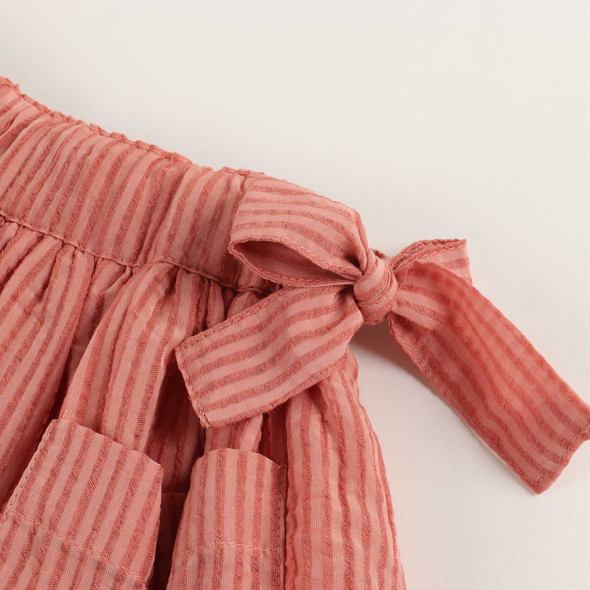 Girls Clay Check Skirt
