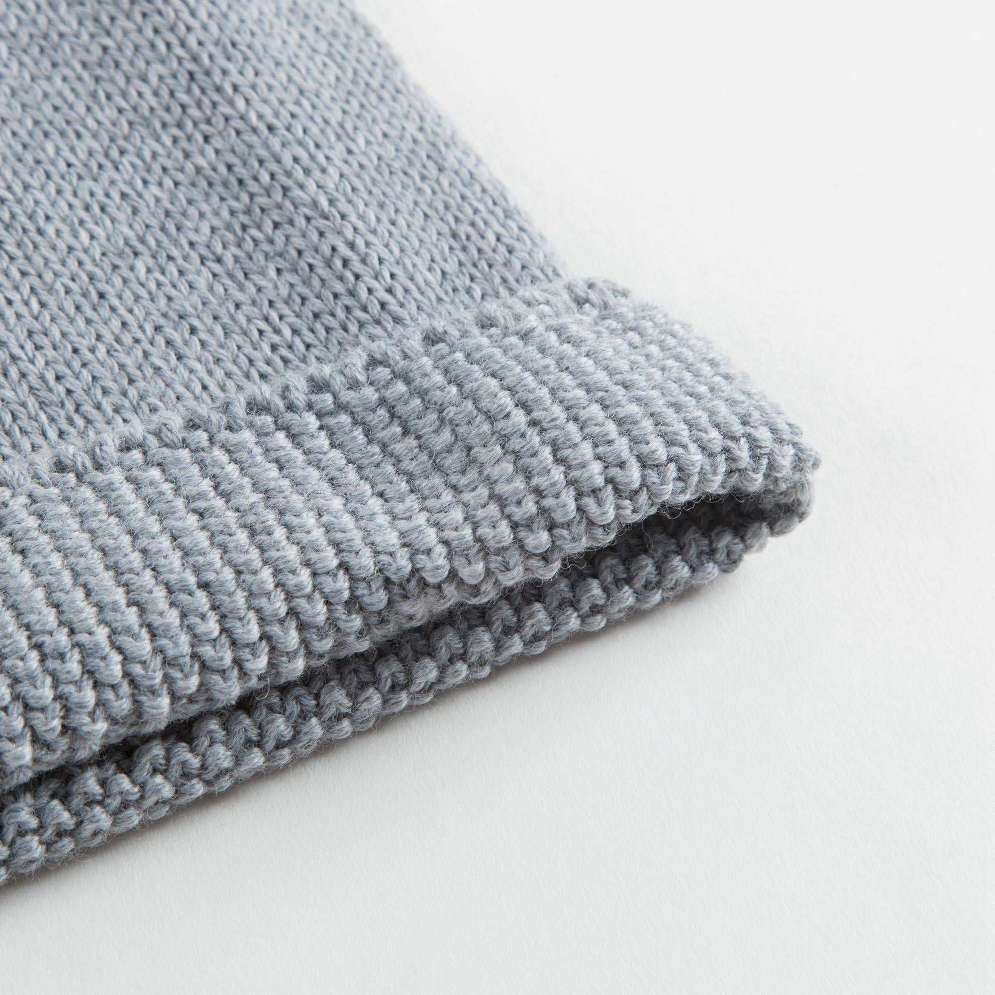 Baby Grey Knitted Hat With Ears