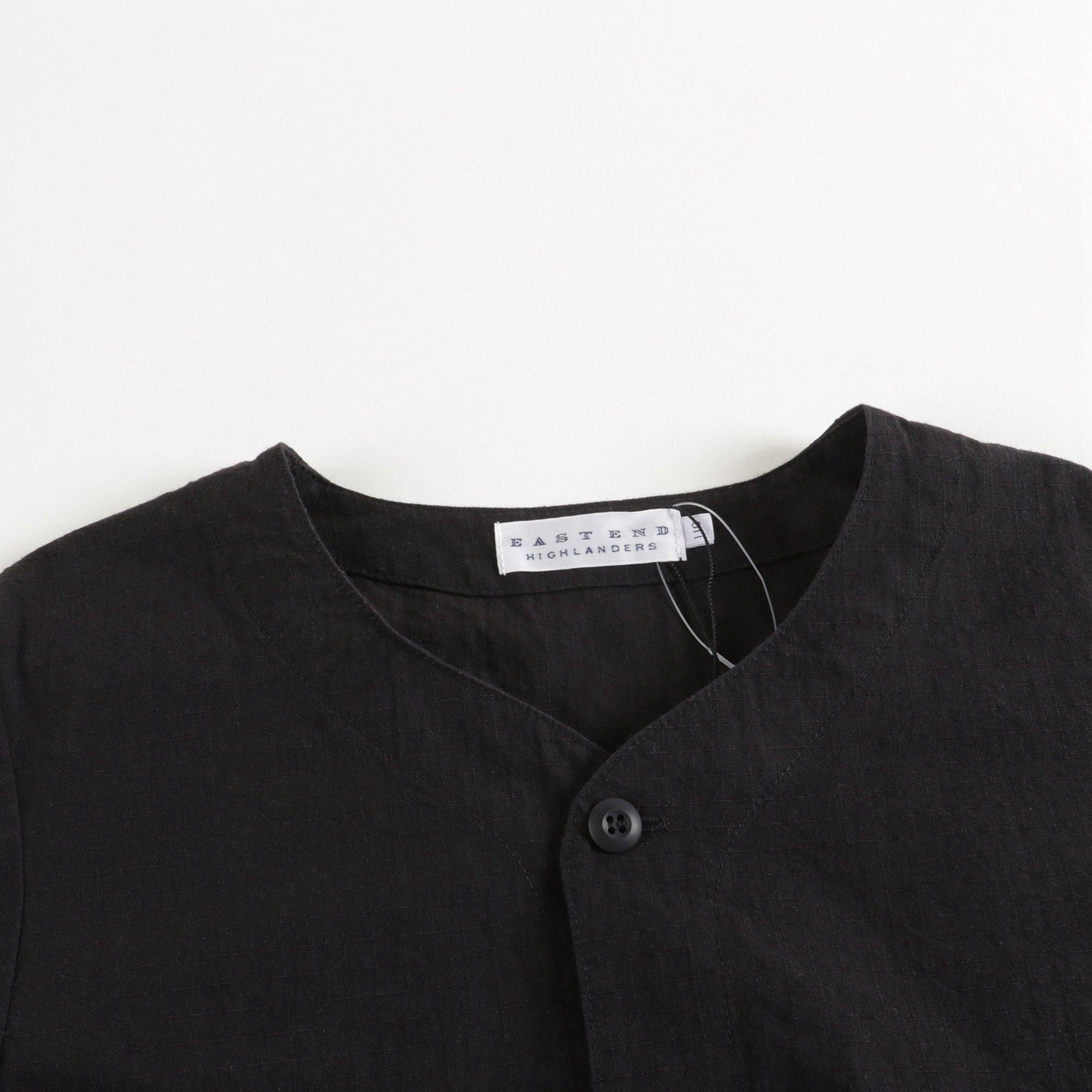 Boys & Girls Black Collarless Jacket