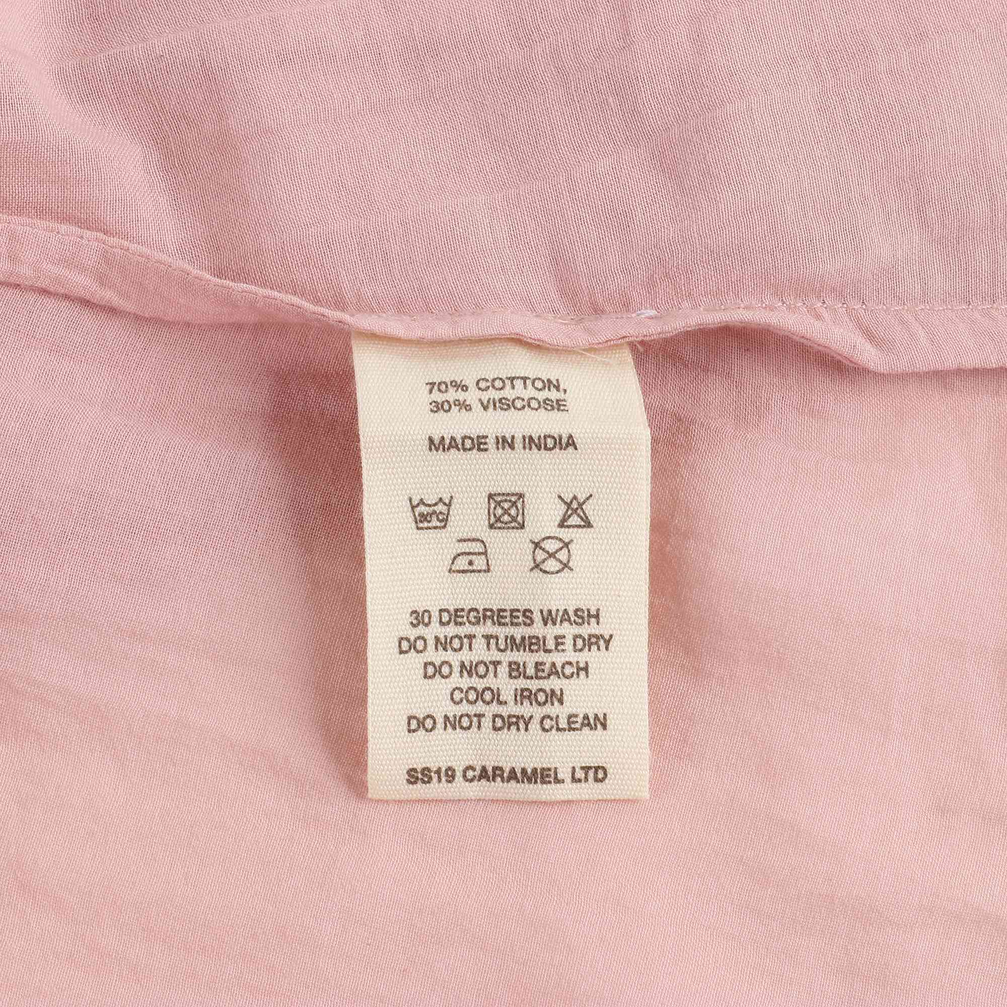 Girls Pink Cotton Top