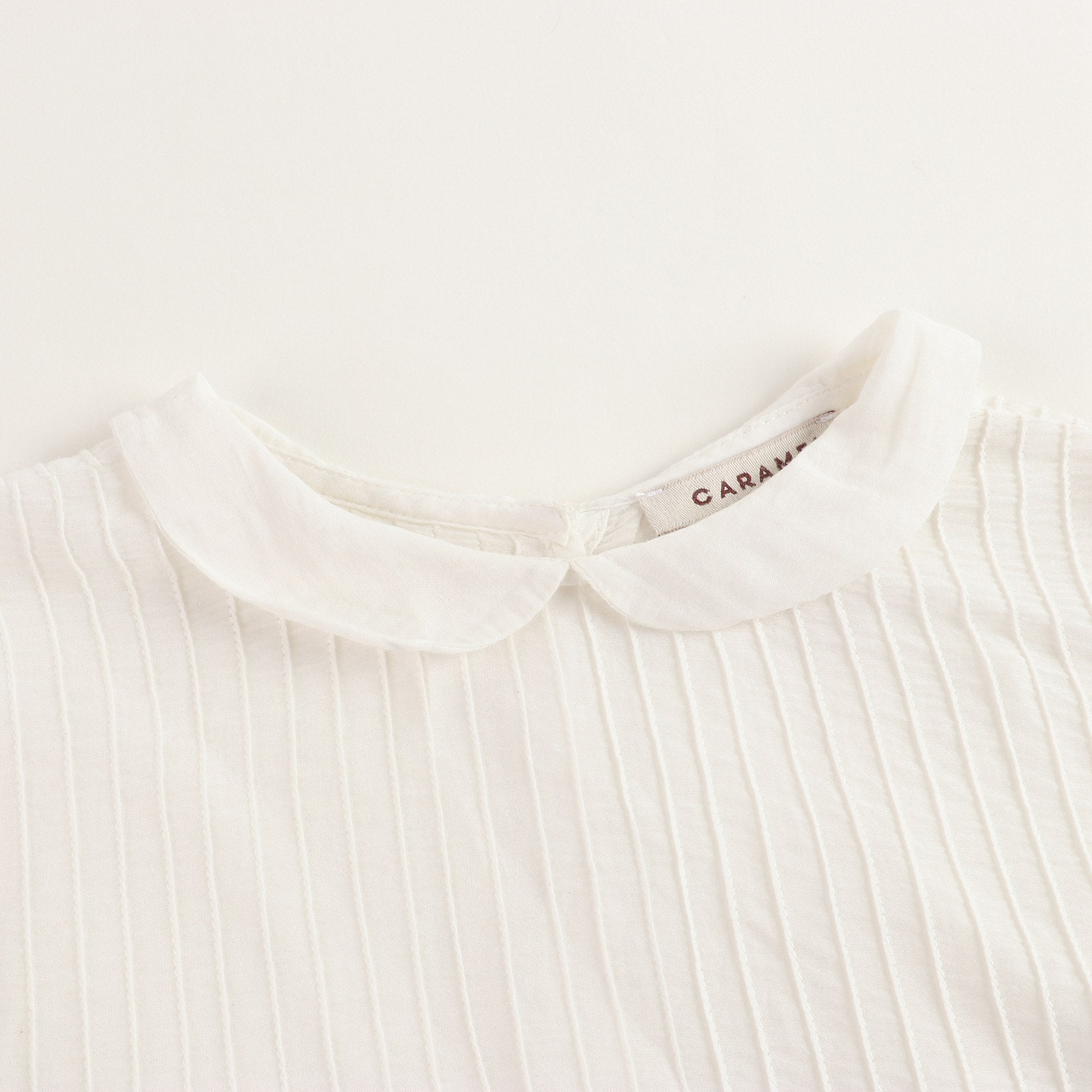 Girls White Cotton Top