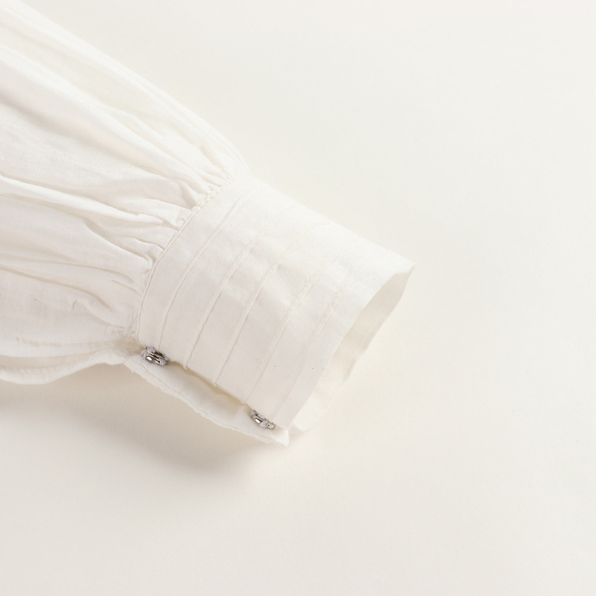 Girls White Cotton Top