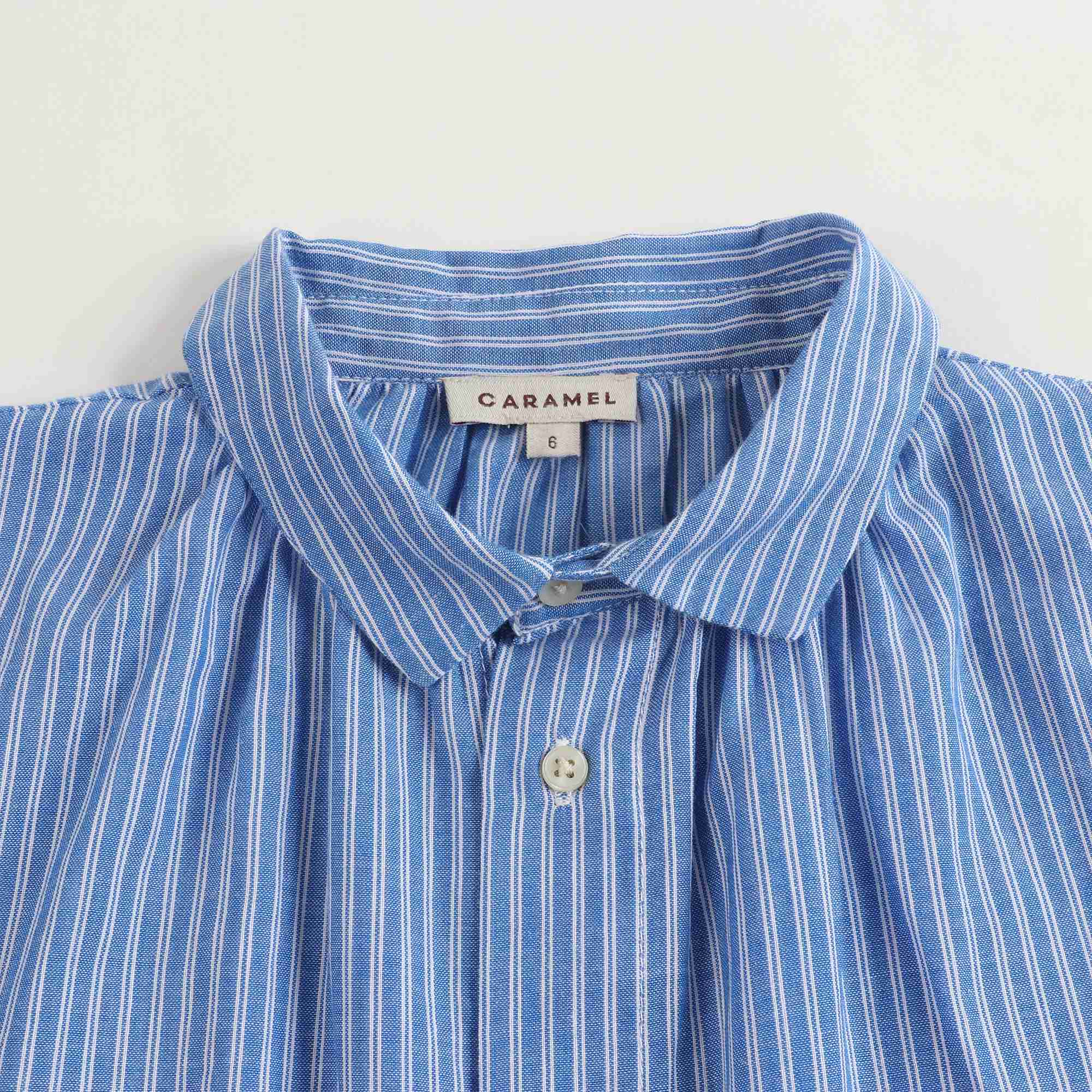 Boys Persian Blue Cotton Shirt