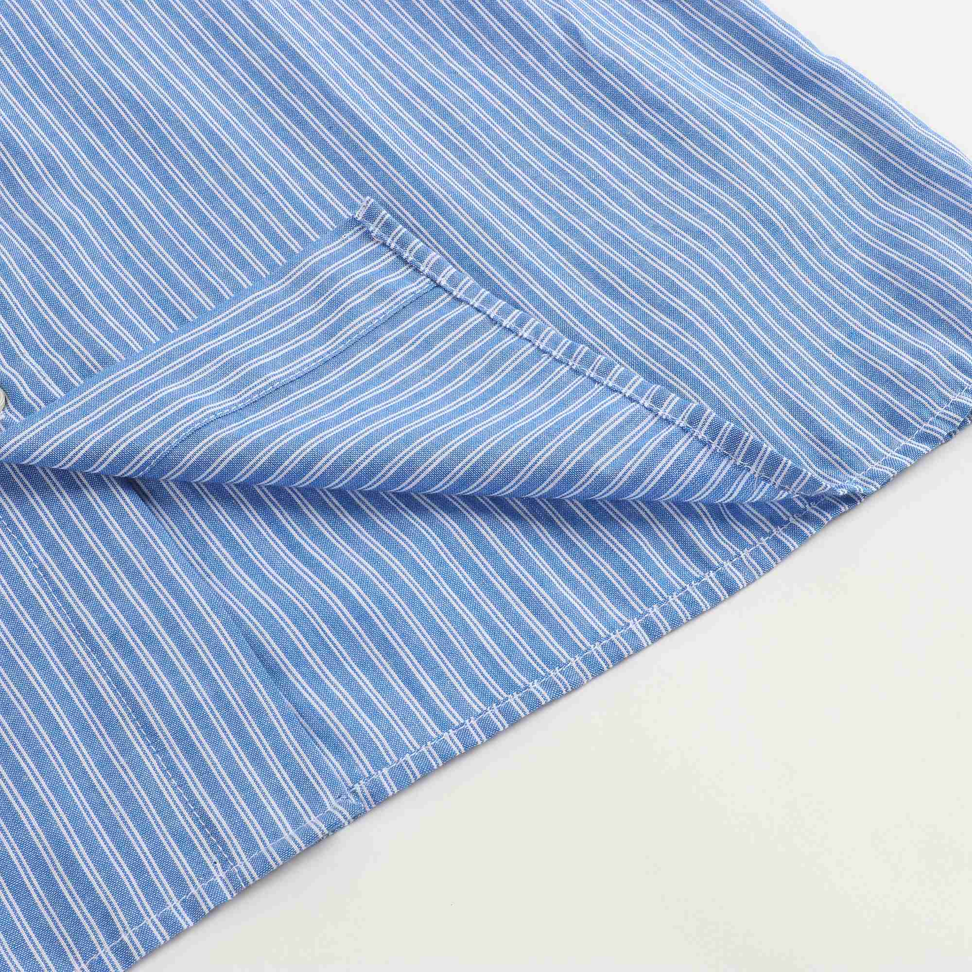 Boys Persian Blue Cotton Shirt