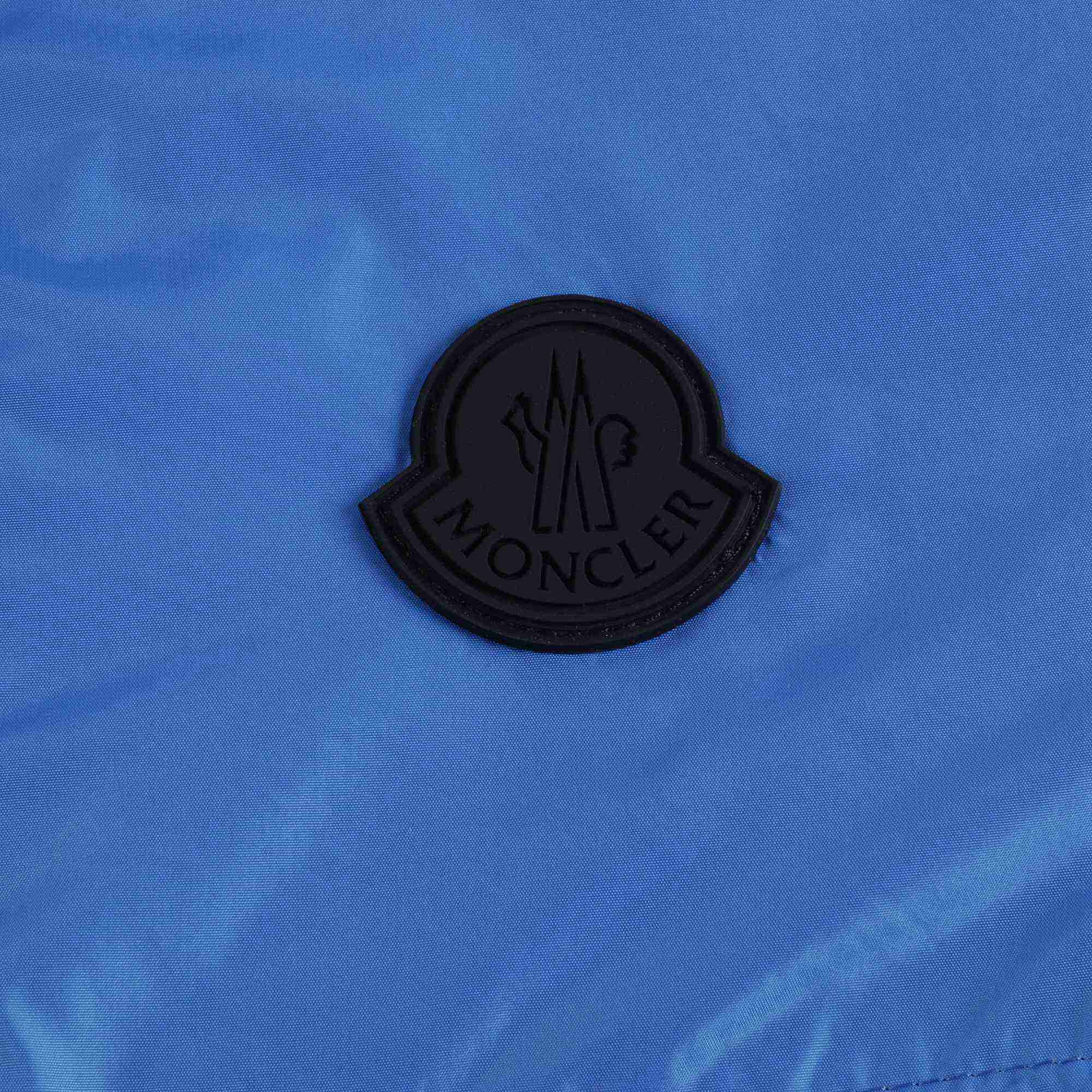 Boys Blue Logo Zip-up Jacket