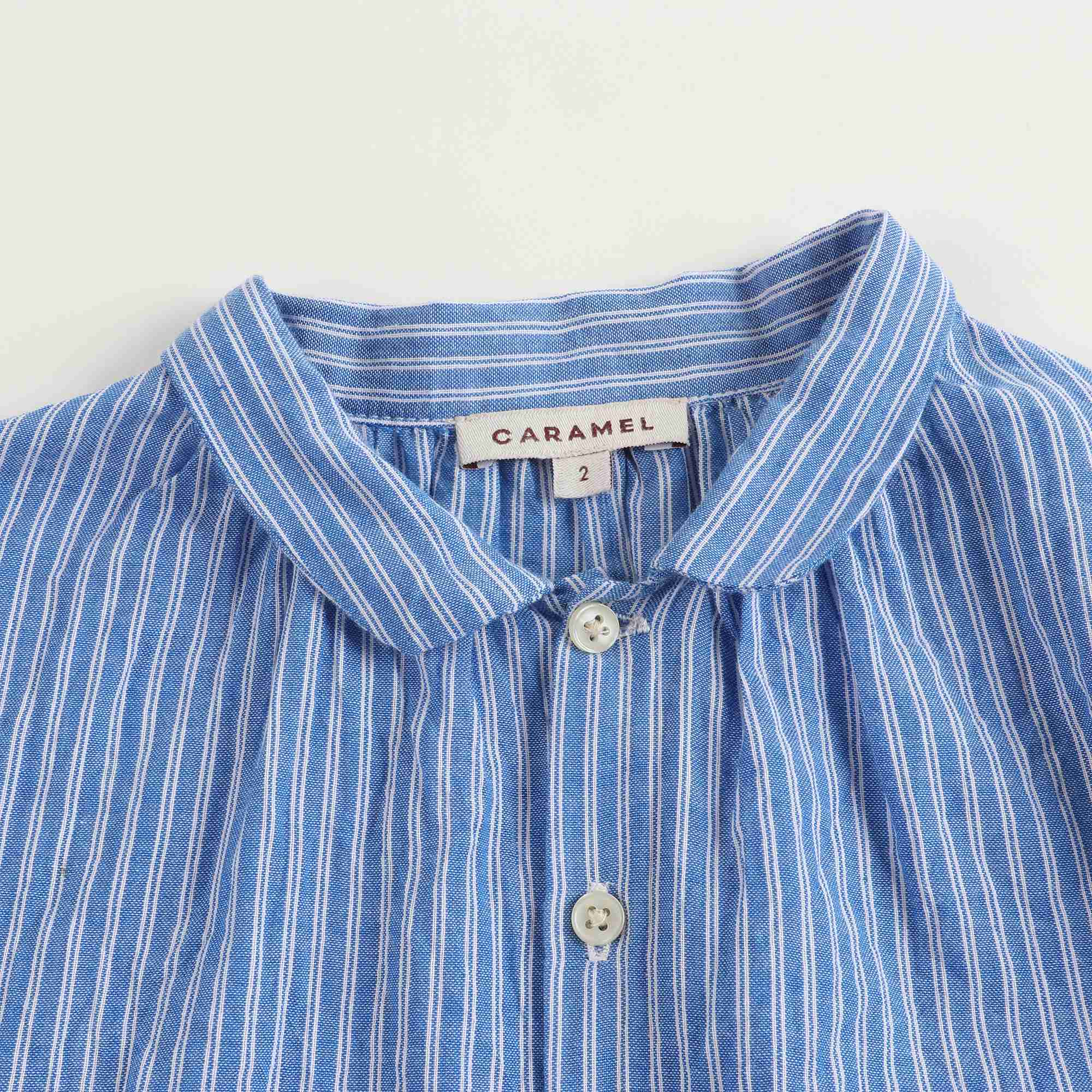 Baby Persian Blue Cotton Shirt