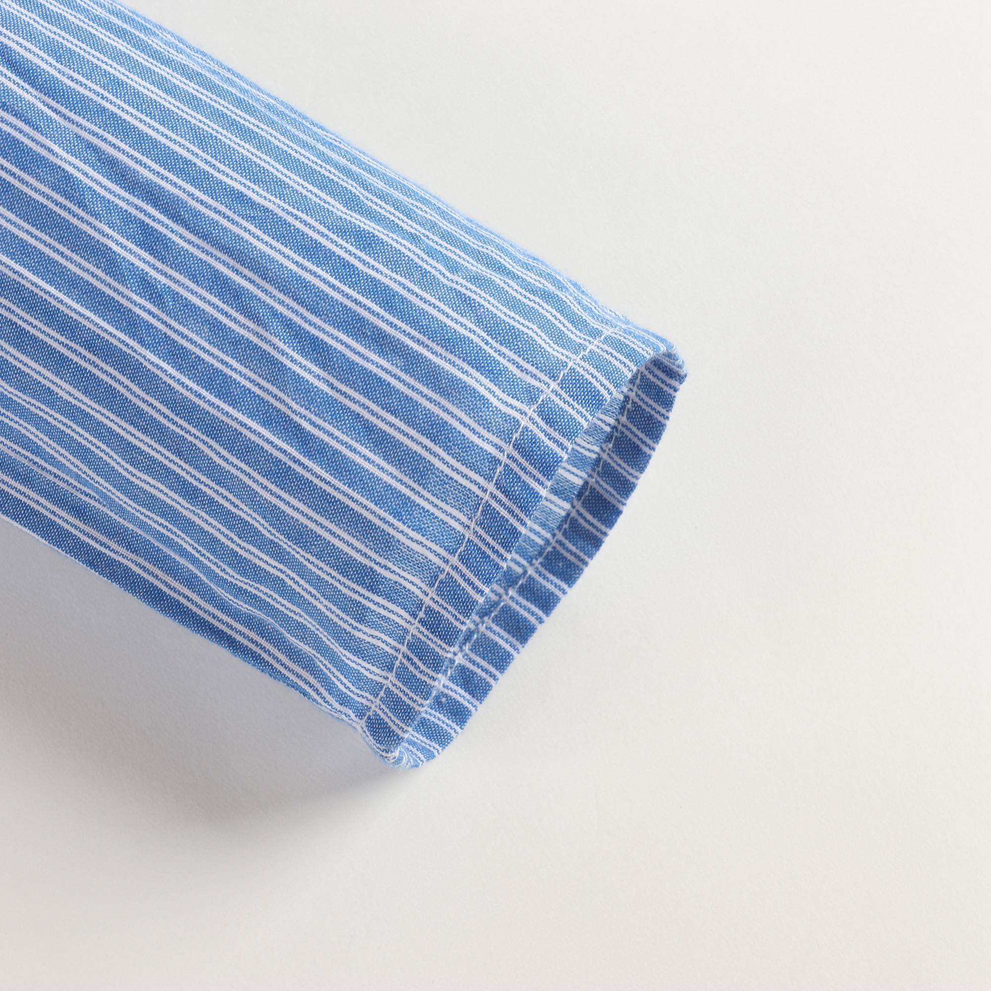 Baby Persian Blue Cotton Shirt