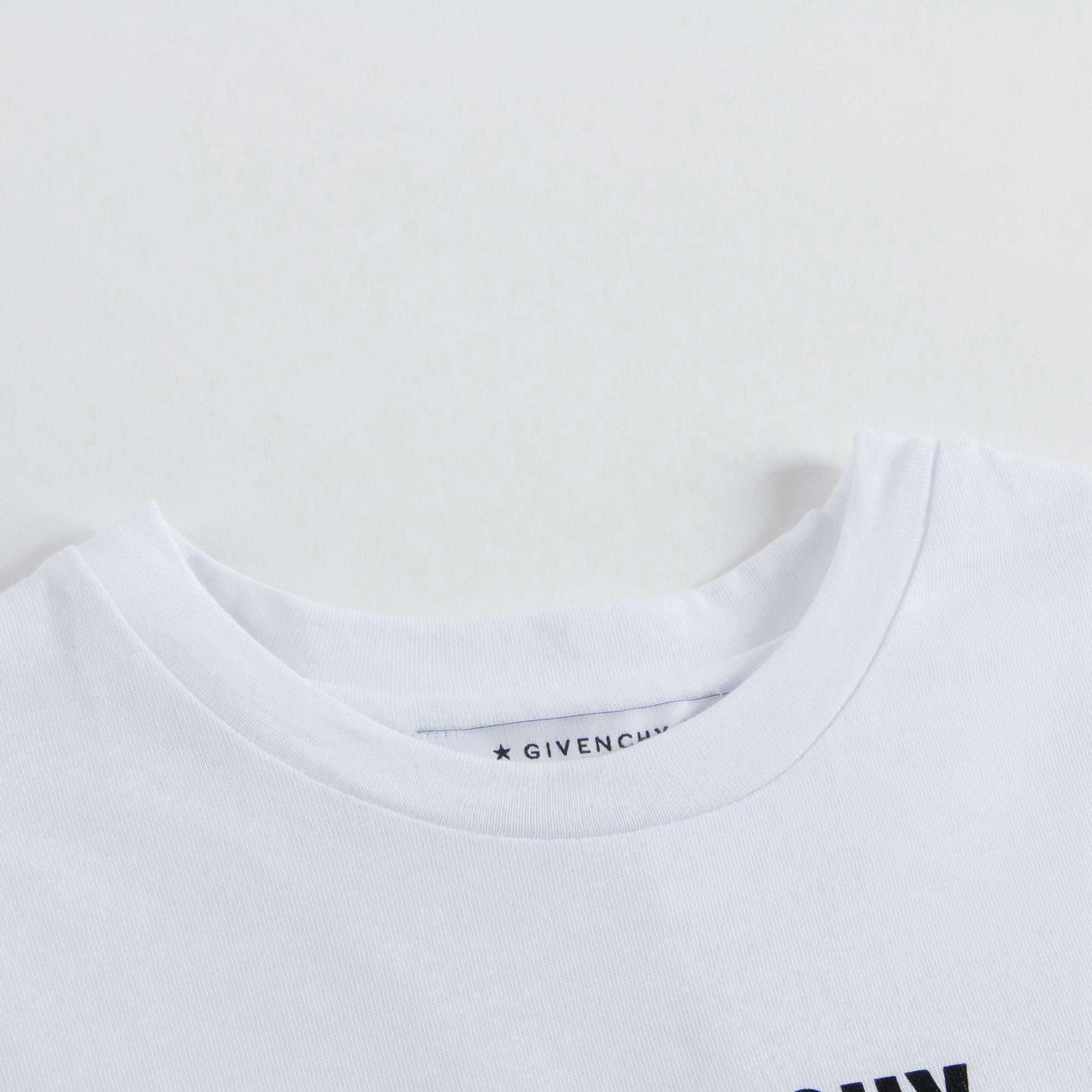 Girls White Logo T-shirt