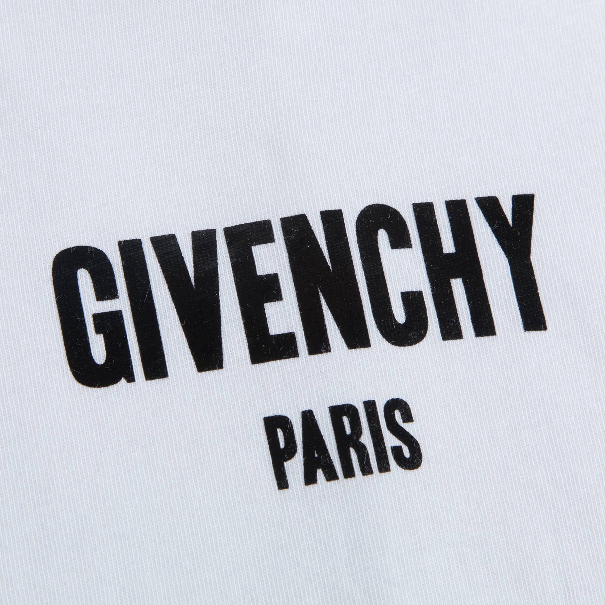 Girls White Logo T-shirt