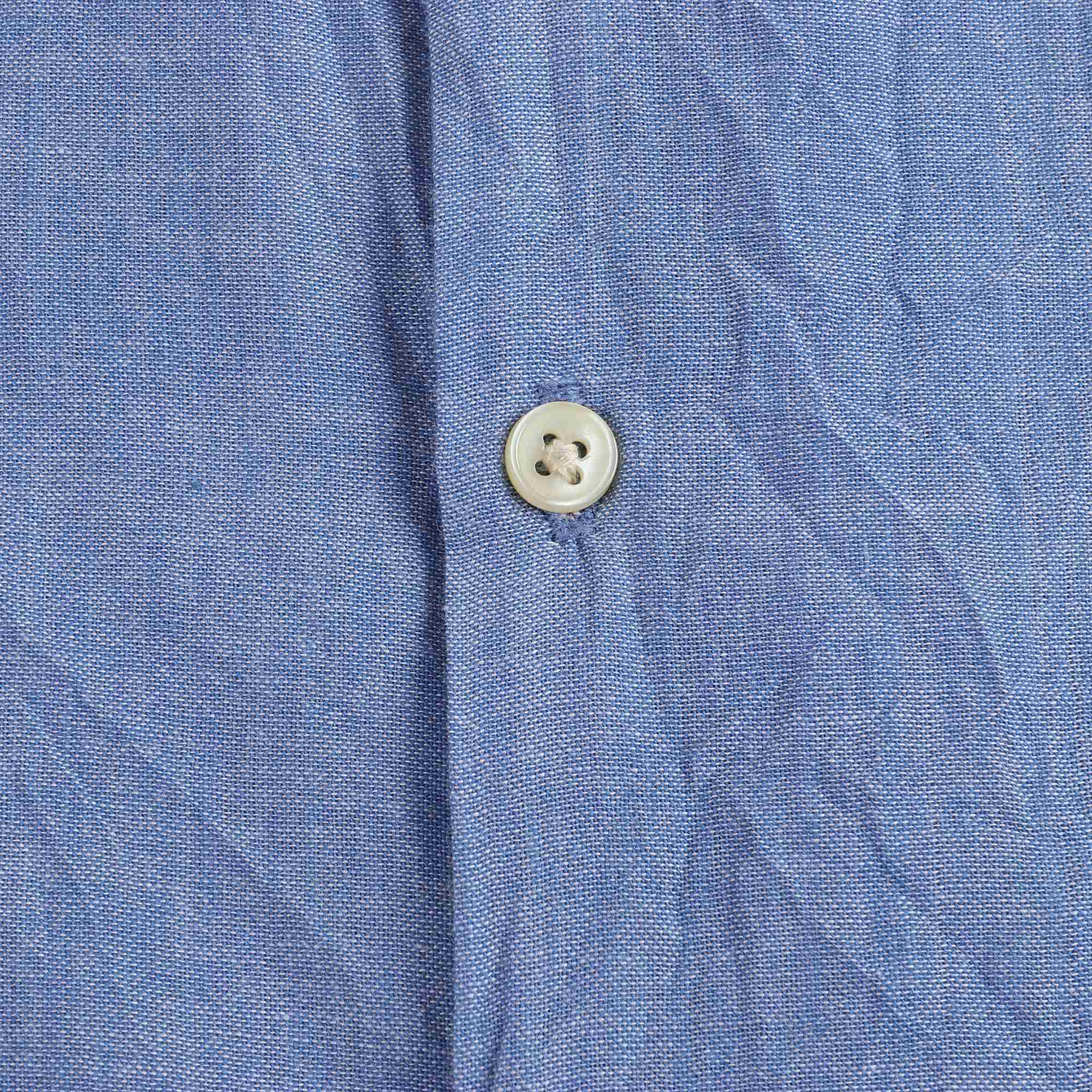 Baby Cornflower Blue Cotton Shirt