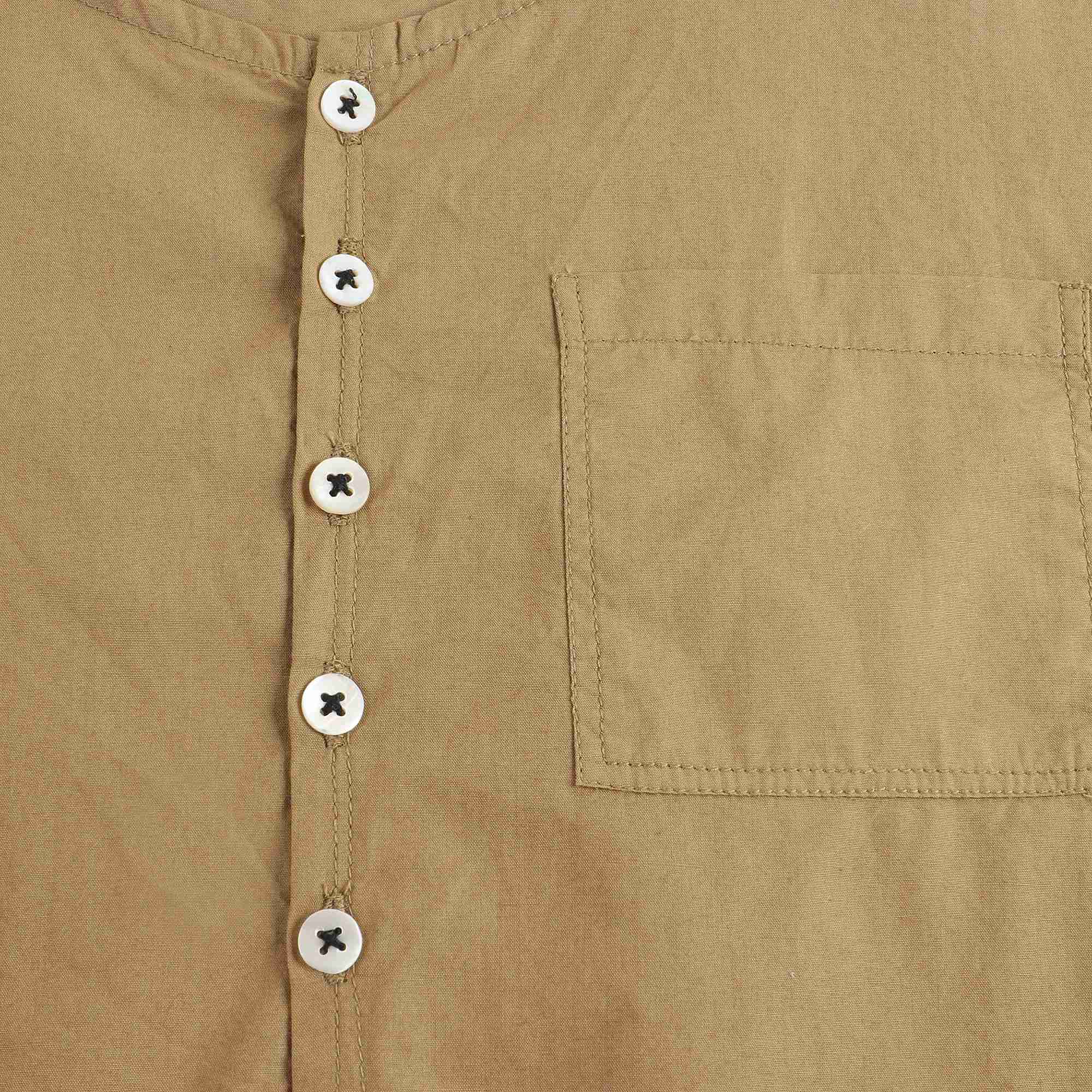 Baby Olive Cotton Tops