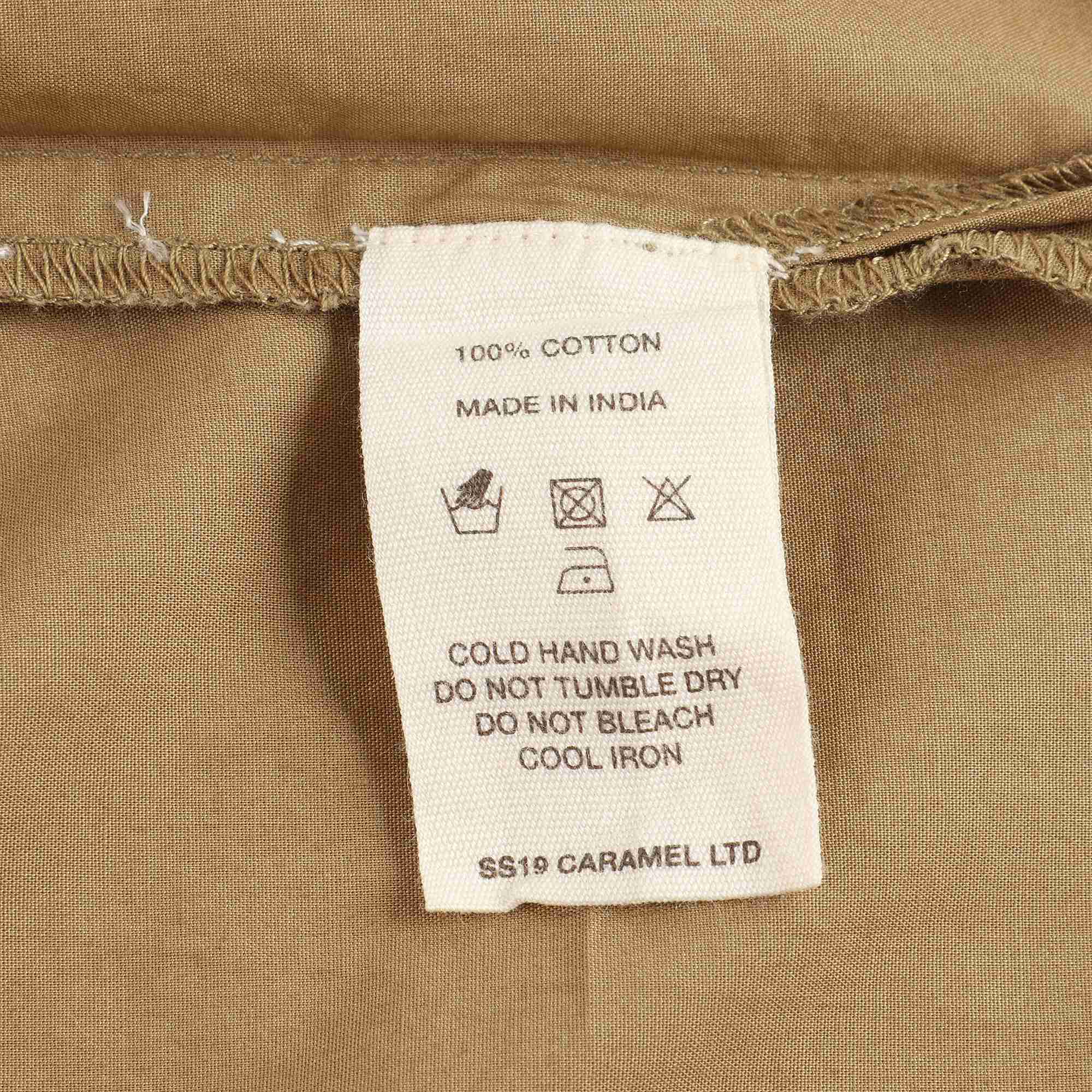 Baby Olive Cotton Tops