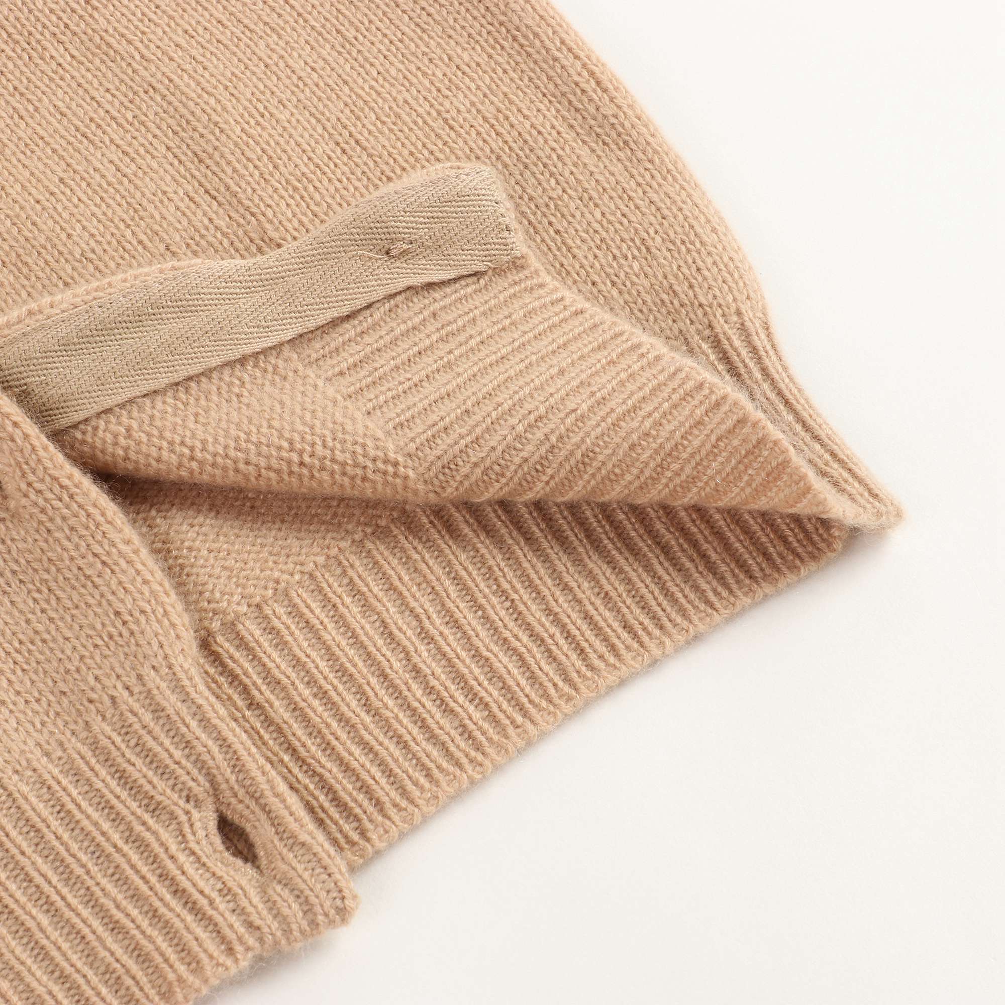 Girls Camel Cardigan