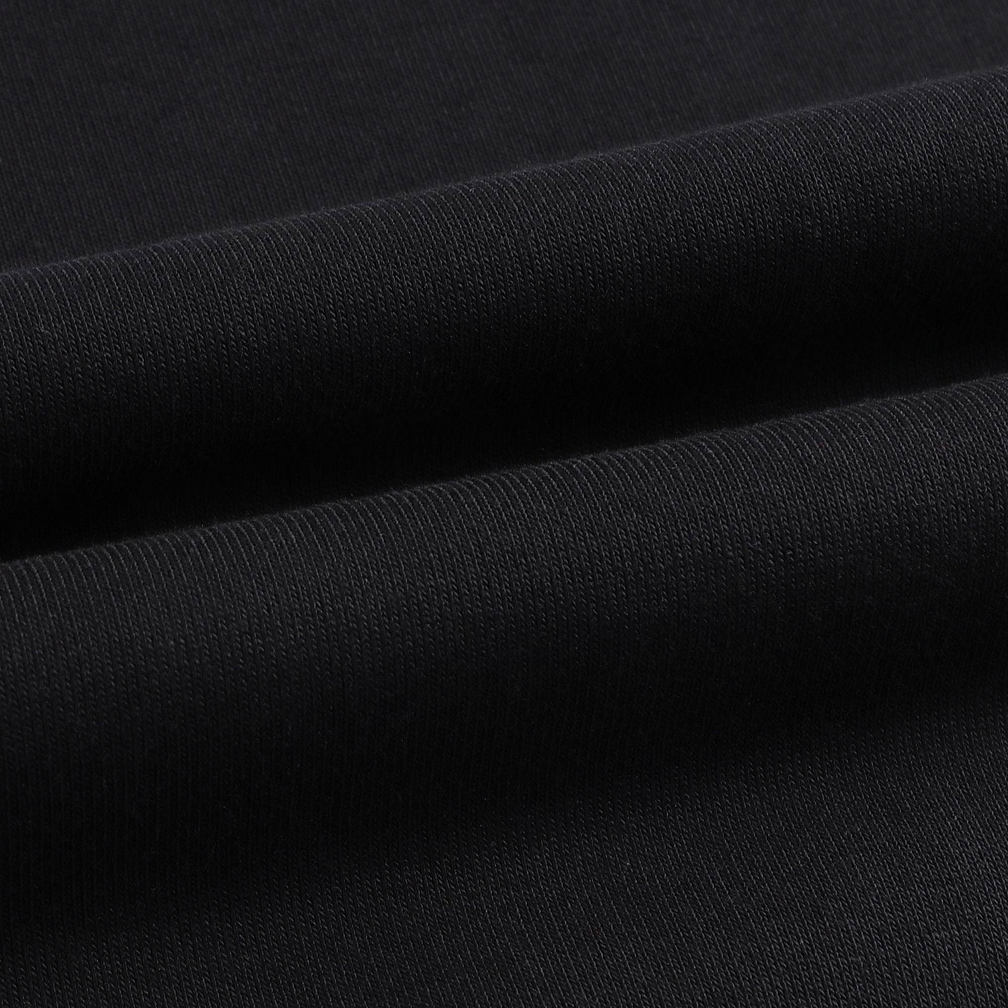 Boys & Girls Black Logo Cotton Sweatshirt