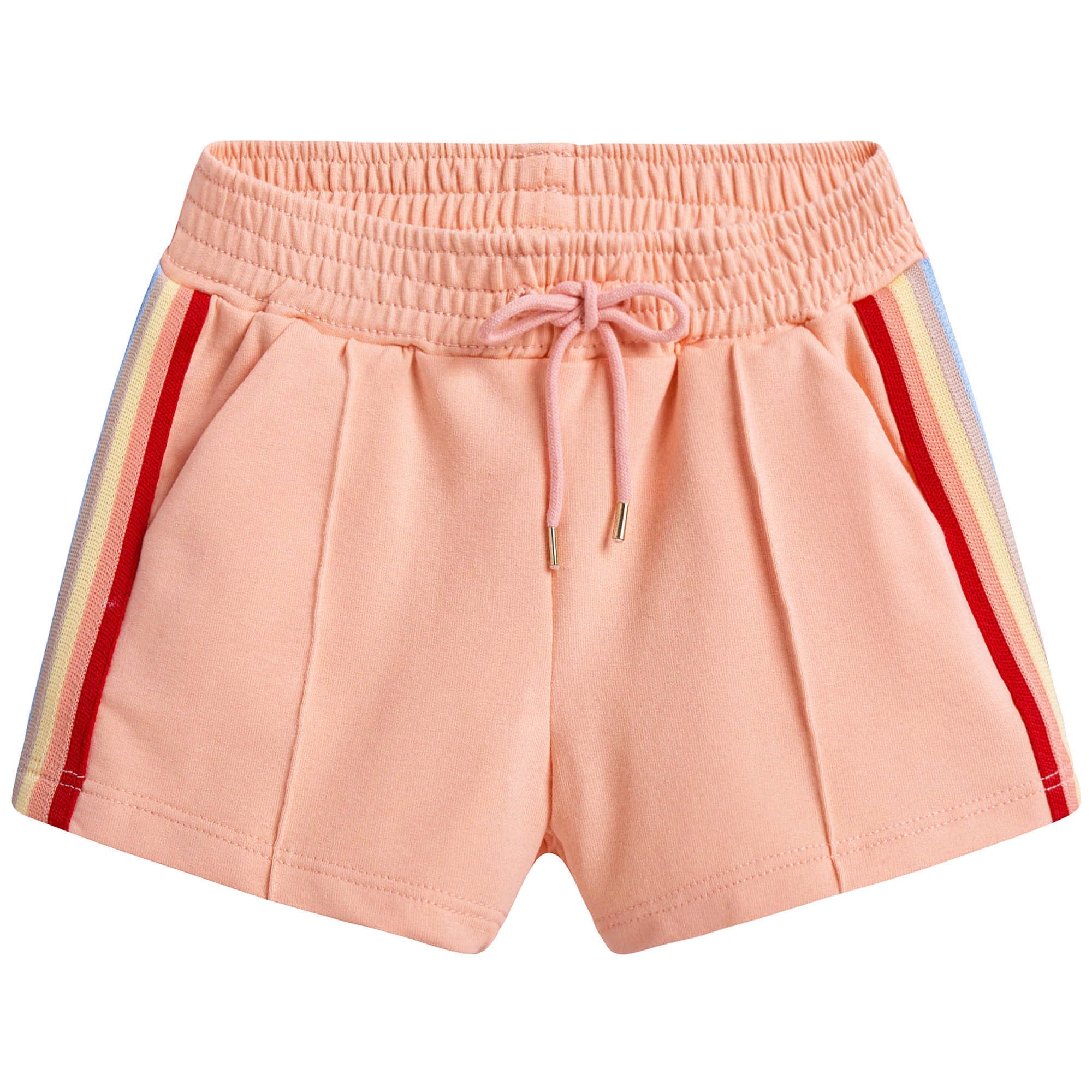 Girls Pale Orange Shorts