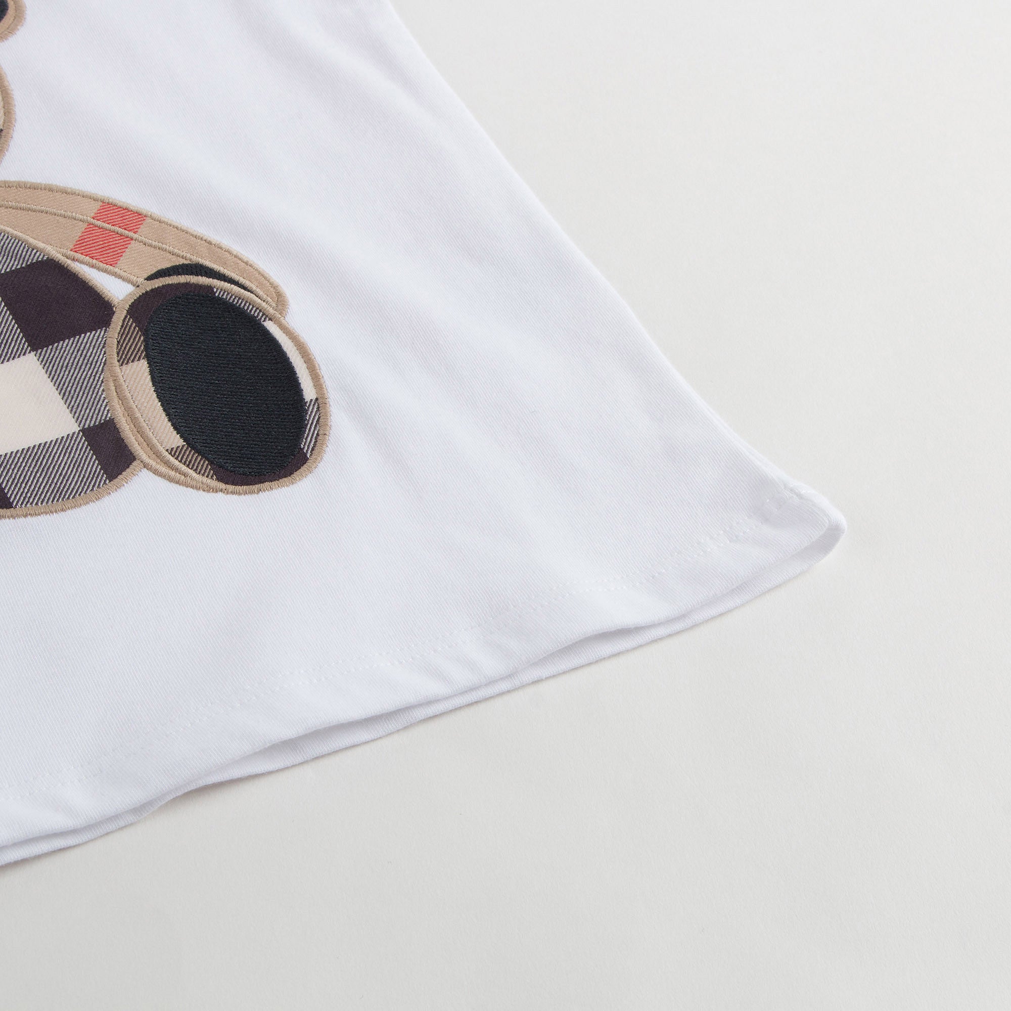 Girls White T-shirt With Bear Pattern - CÉMAROSE | Children's Fashion Store - 6