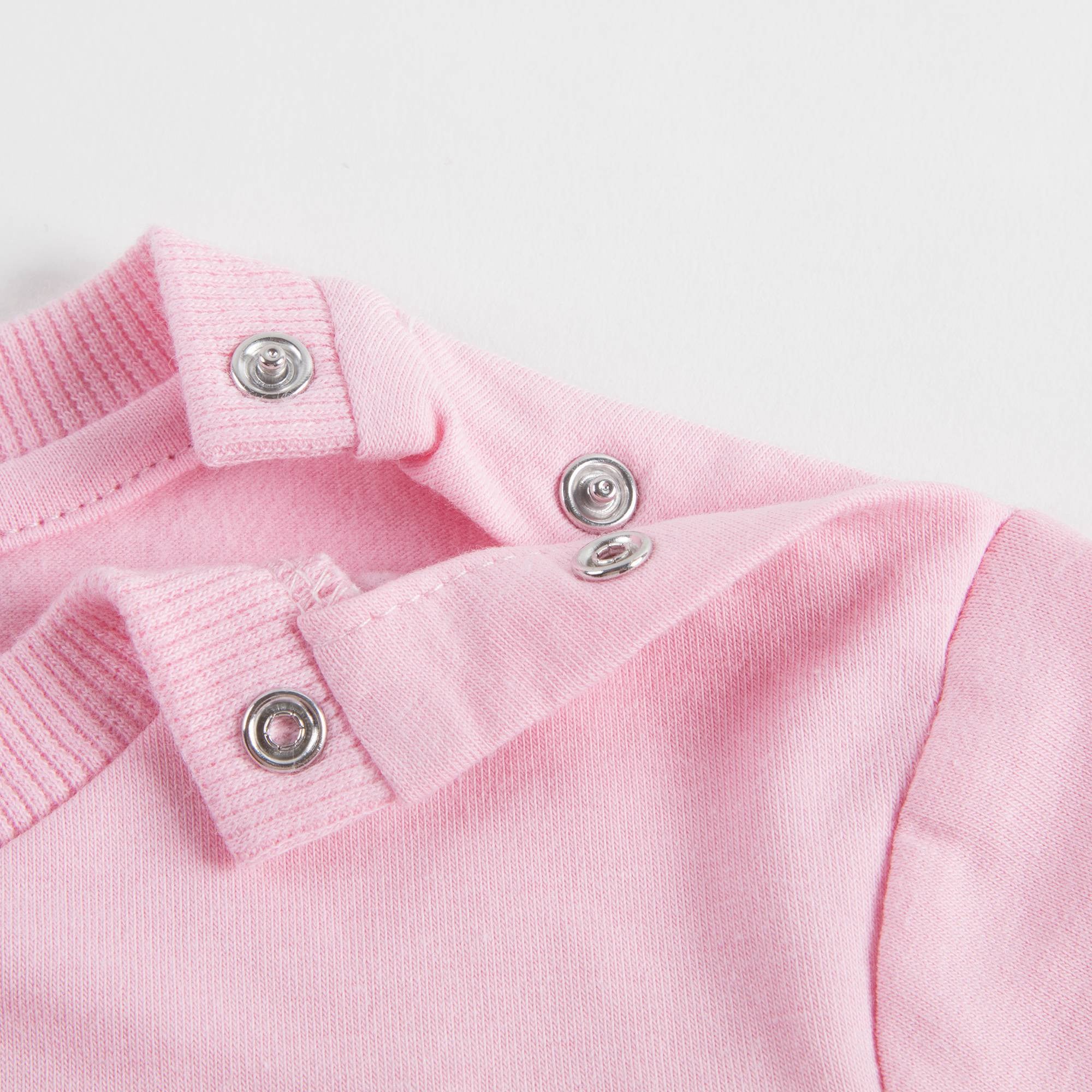 Baby Girls Pink Heart T-shirt