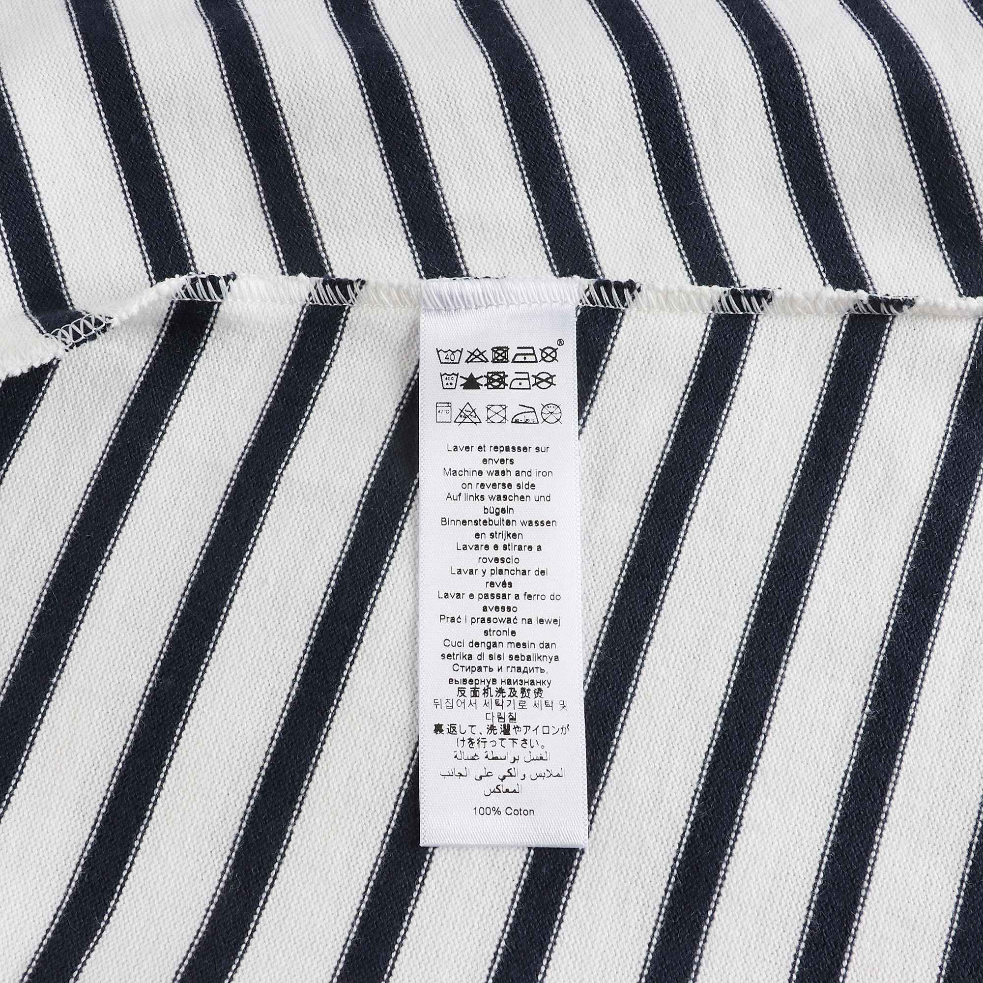 Baby Girls White Stripes Dress