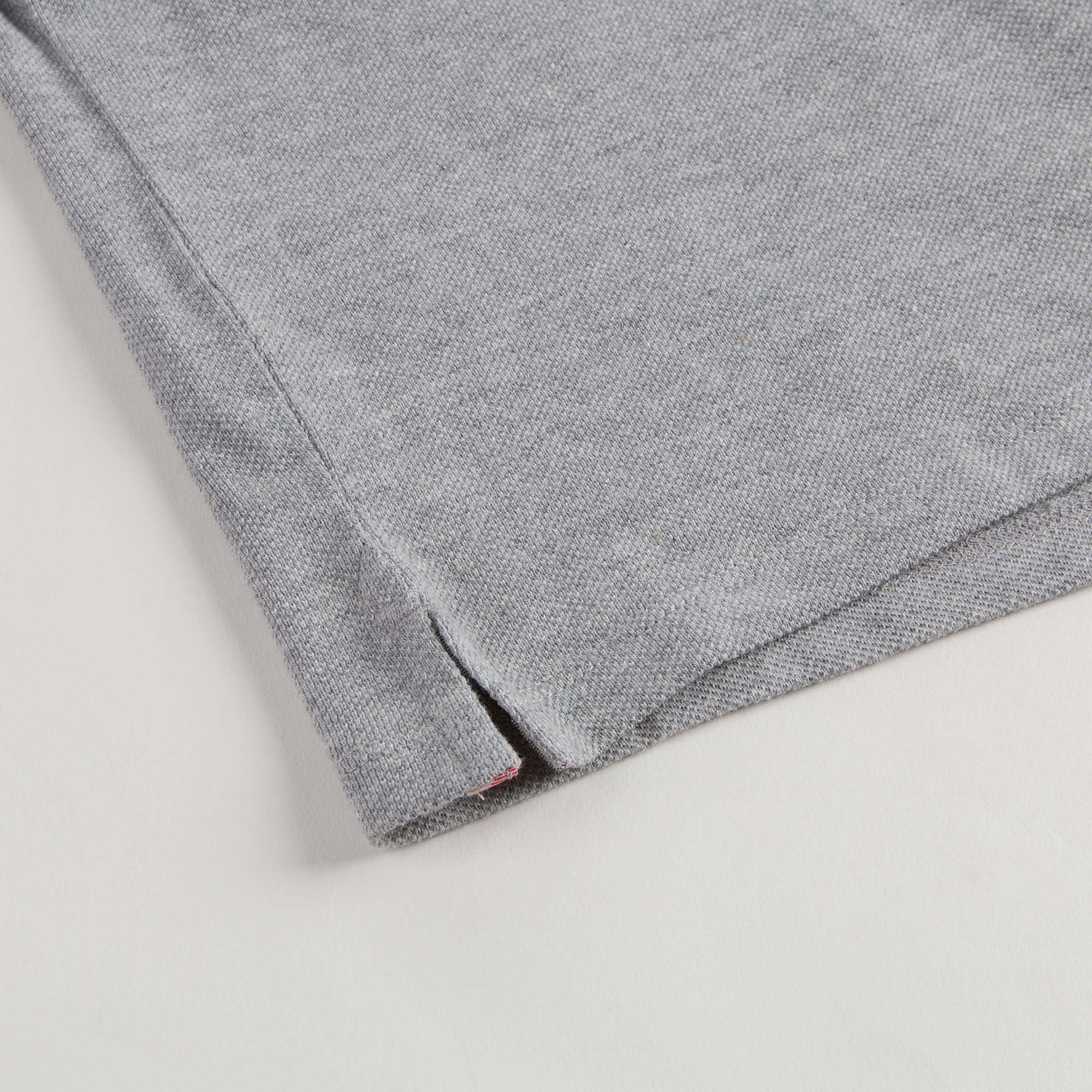 Boys Grey Polo Shirt With Check Collar - CÉMAROSE | Children's Fashion Store - 6