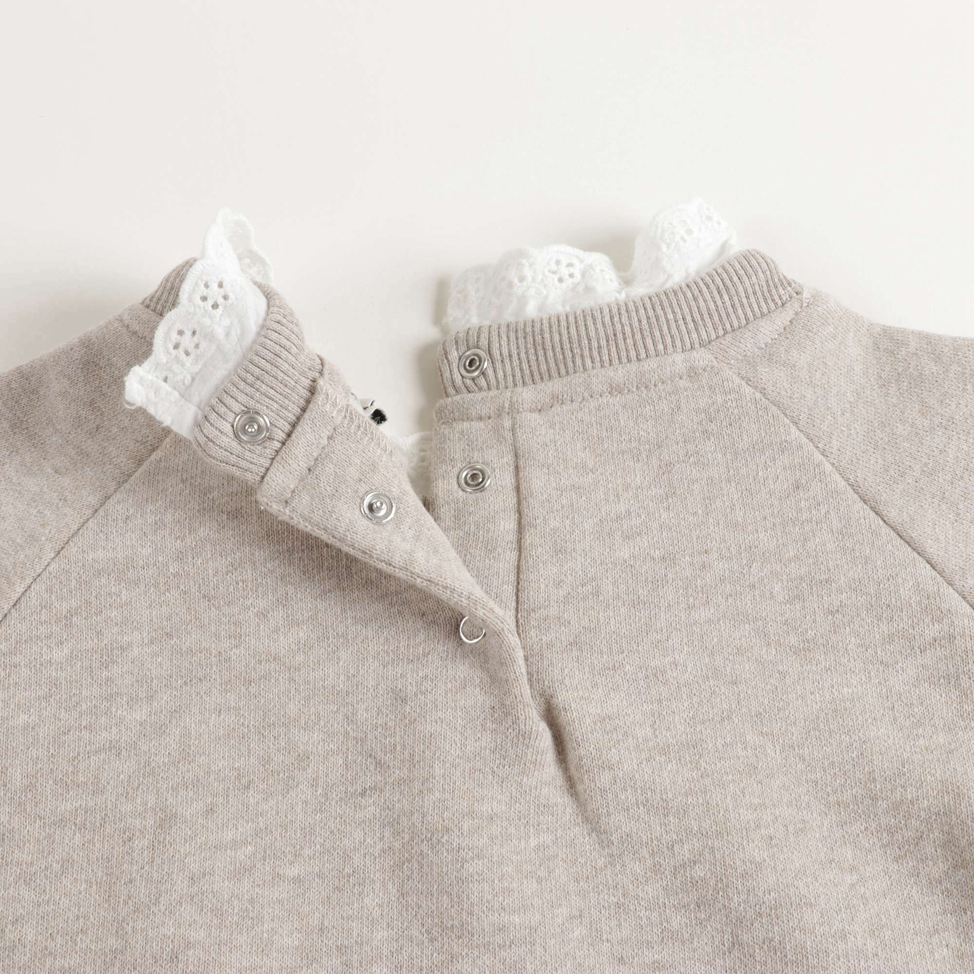 Girls Light Grey Sweatshirt