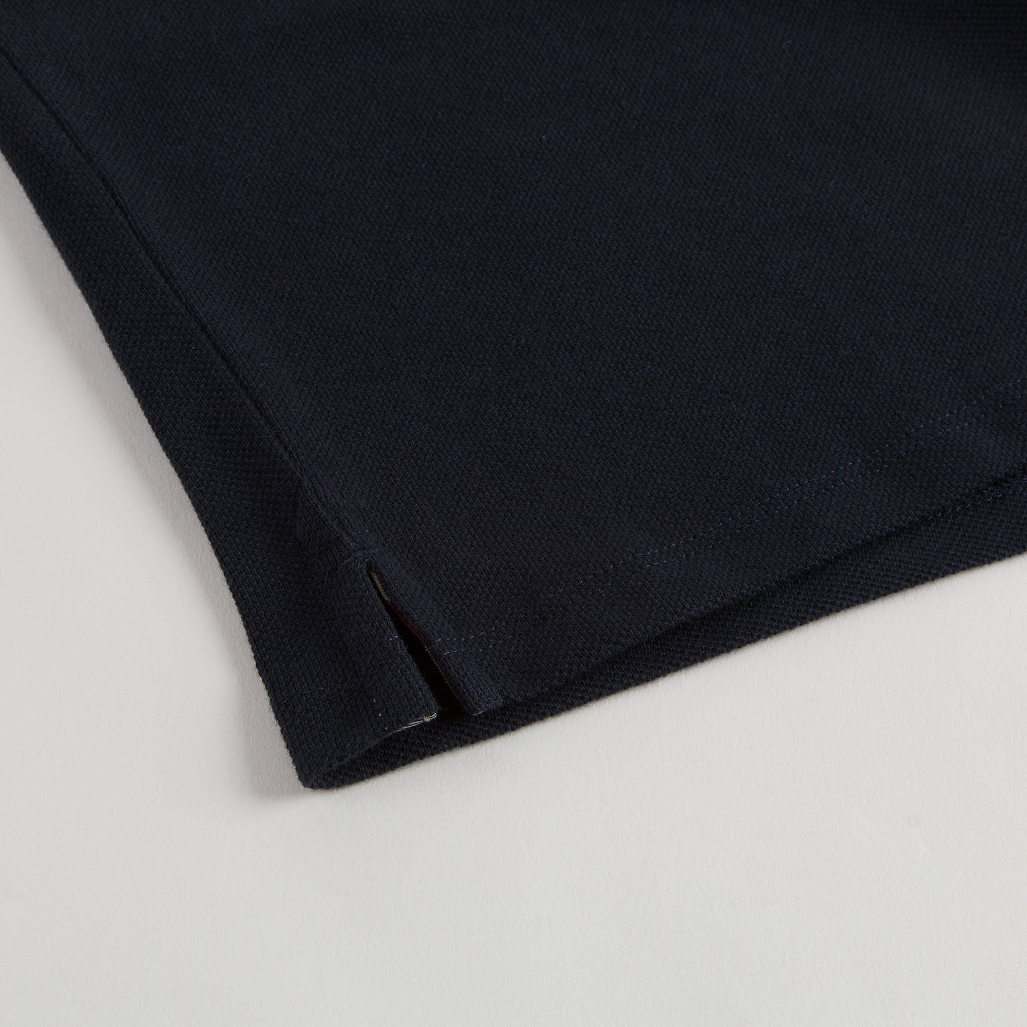 Baby Boys Navy Blue Polo Shirt With Check Collar - CÉMAROSE | Children's Fashion Store - 6
