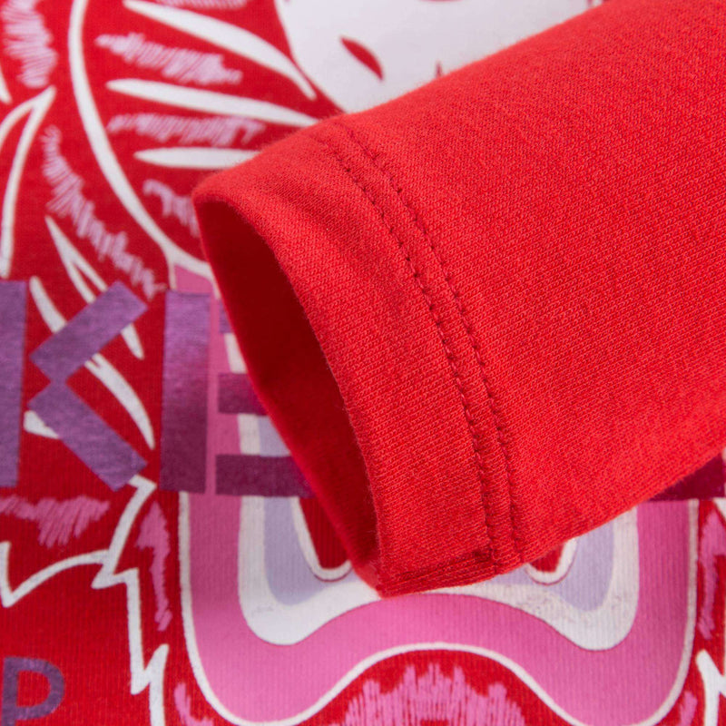 Girls Red Tiger T-Shirt