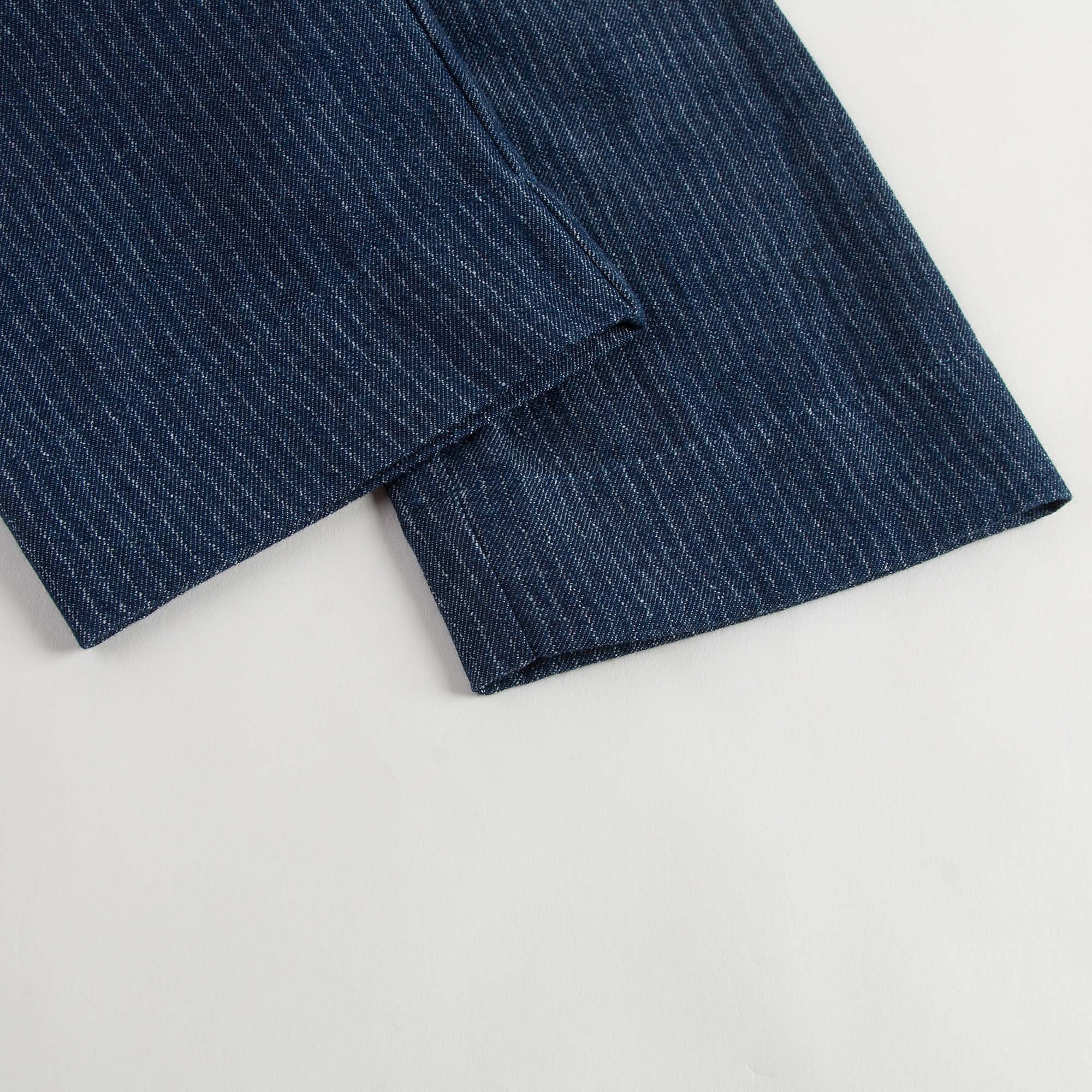 Girls Maeine Blue Pinstripe Trousers - CÉMAROSE | Children's Fashion Store - 5