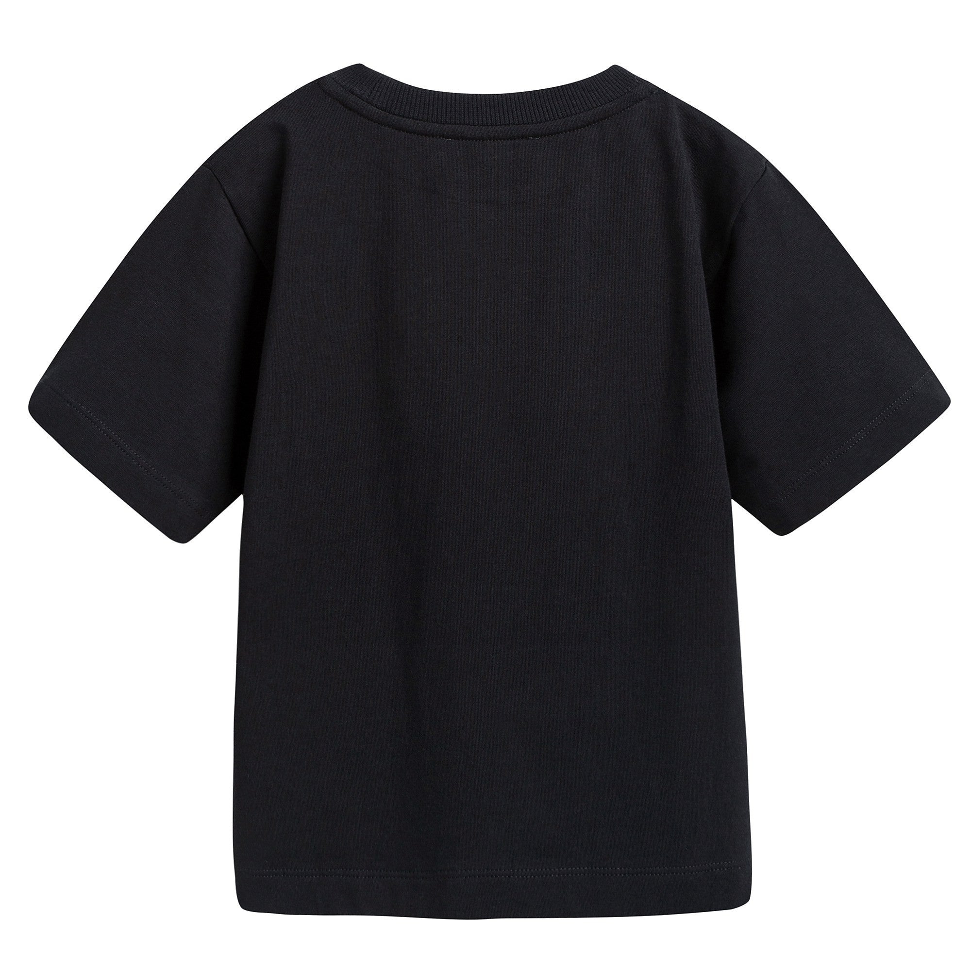 Boys & Girls Black Heart Maxi T-shirt