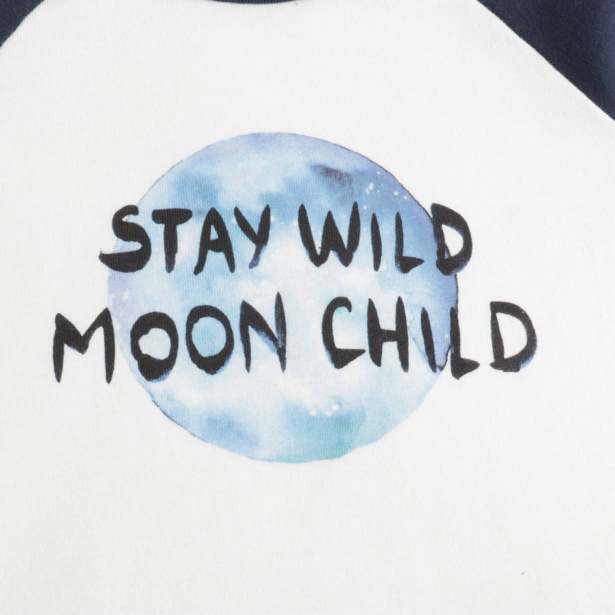 Boys & Girls White Moon T-Shirt