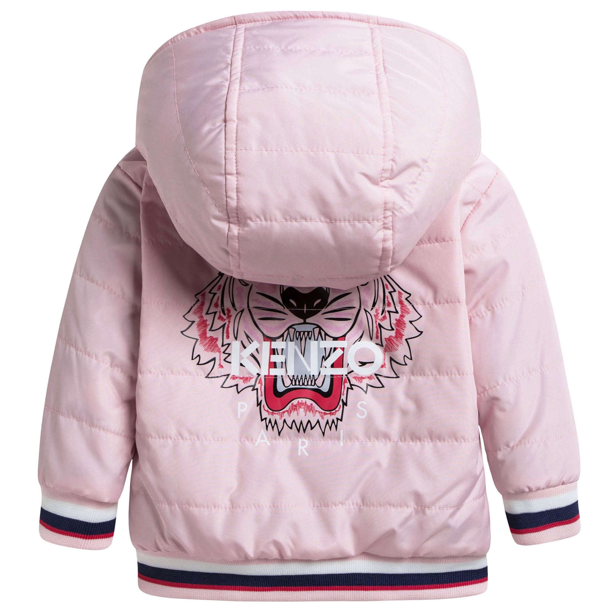 Baby Girls Pink Reversible Jacket
