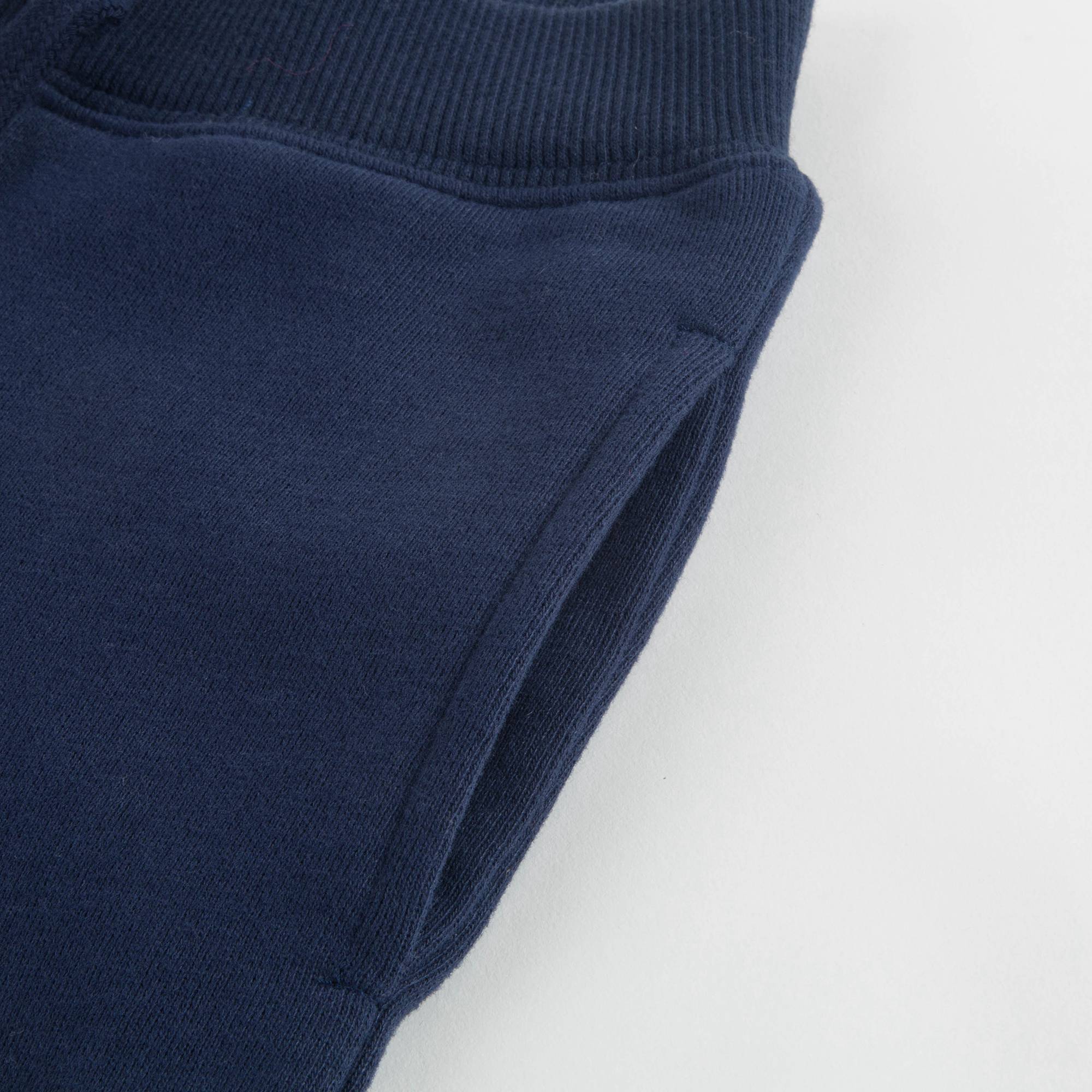 Girls Navy Logo Trousers