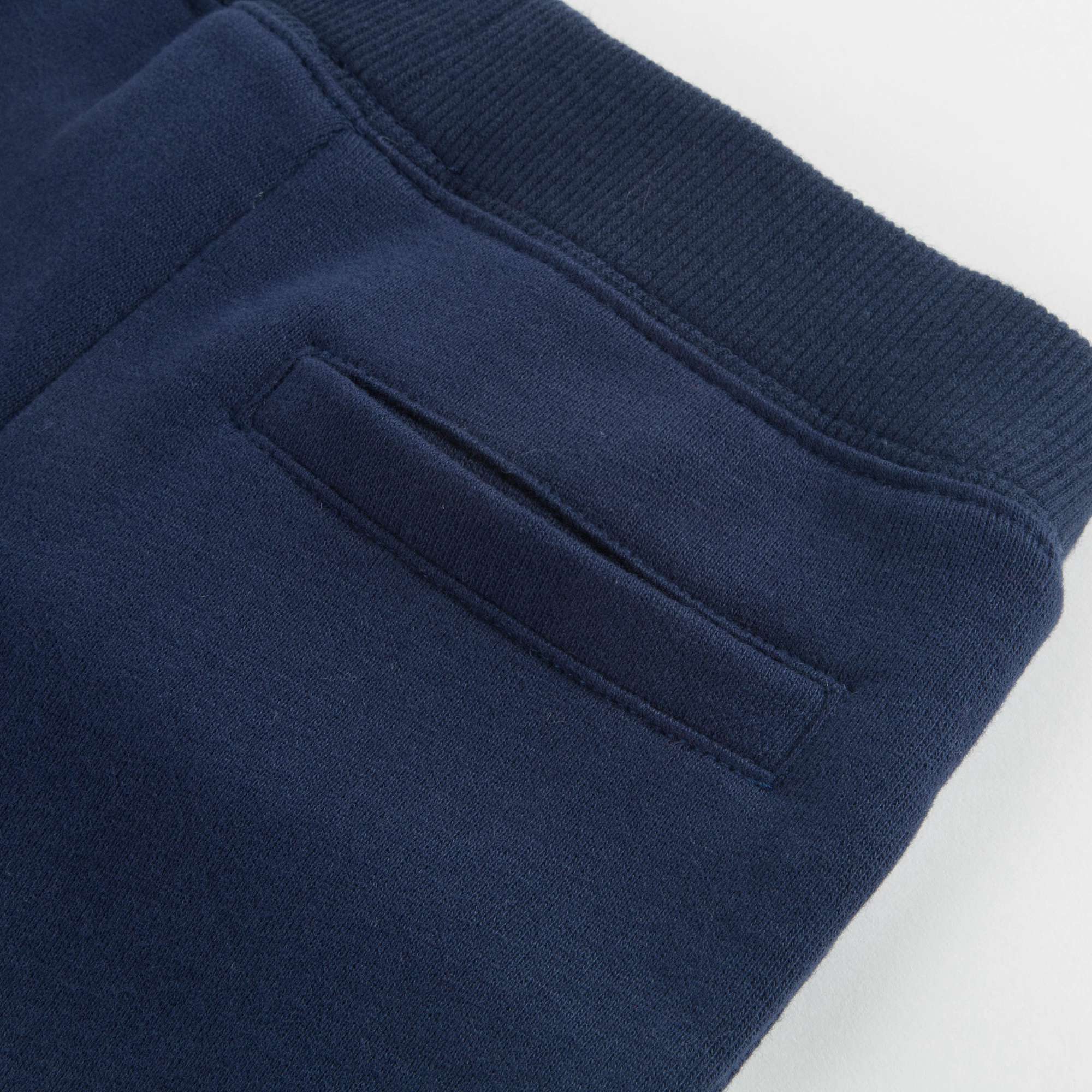Girls Navy Logo Trousers