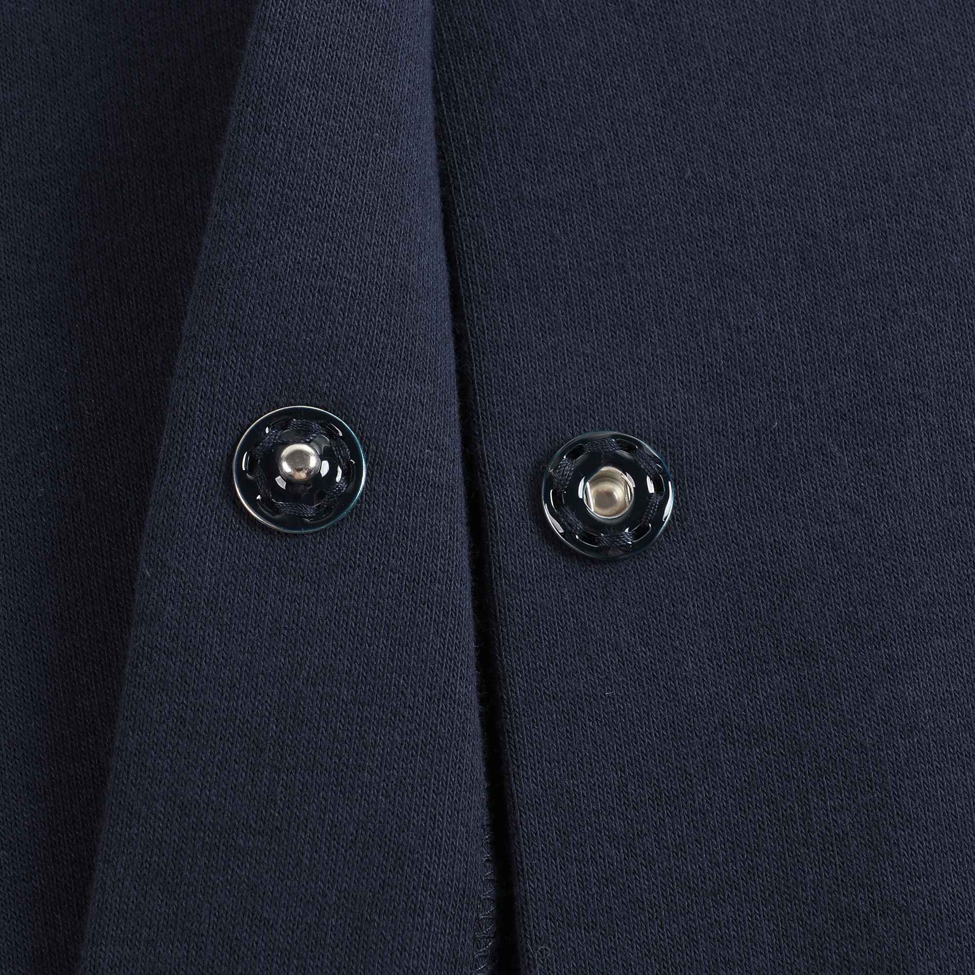 Girls Dark Blue Cotton Jacket