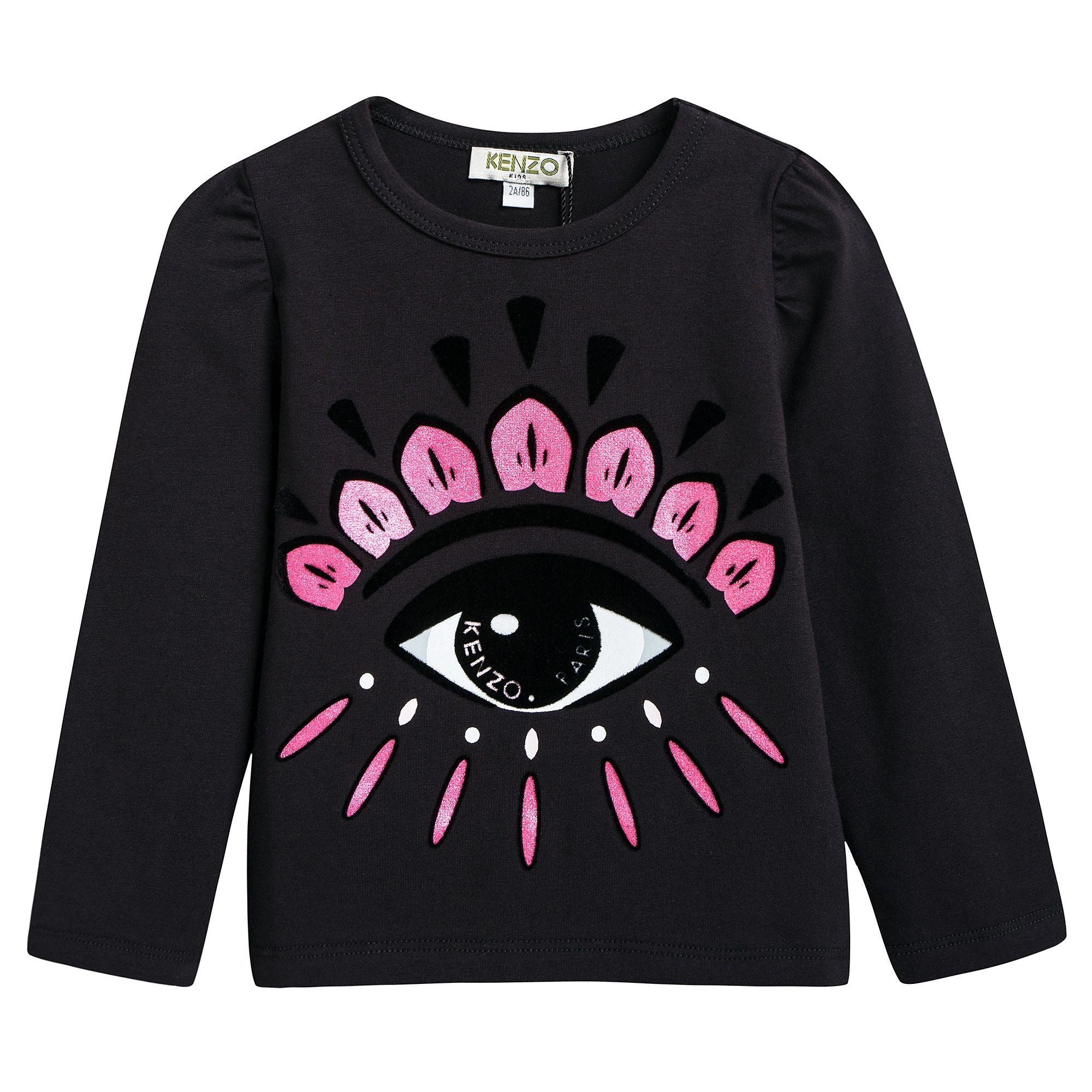 Girls Black Eye T-shirt