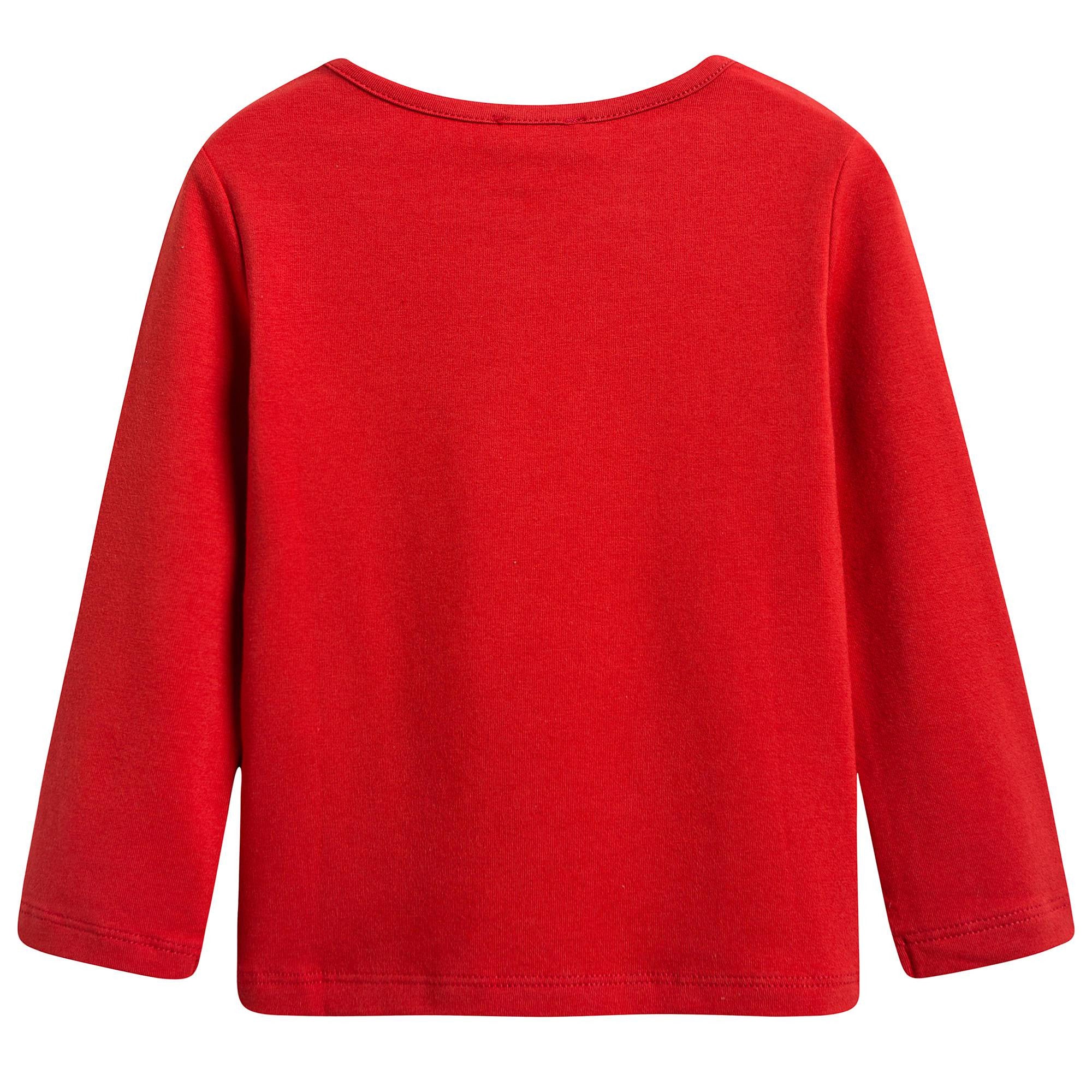 Girls Red Tiger T-Shirt