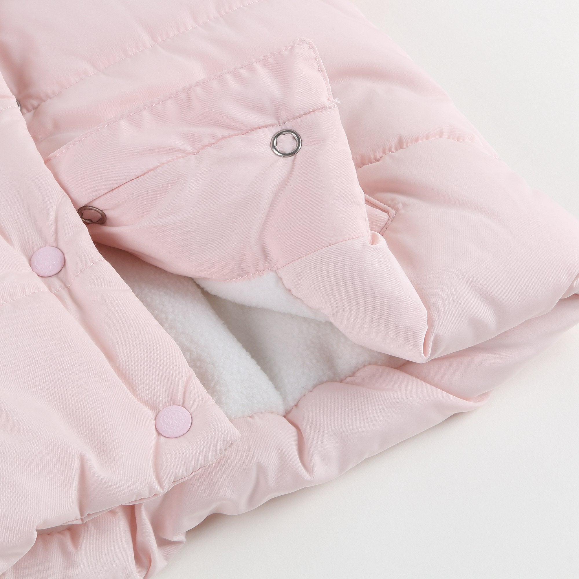 Baby Girls Light Pink Coat