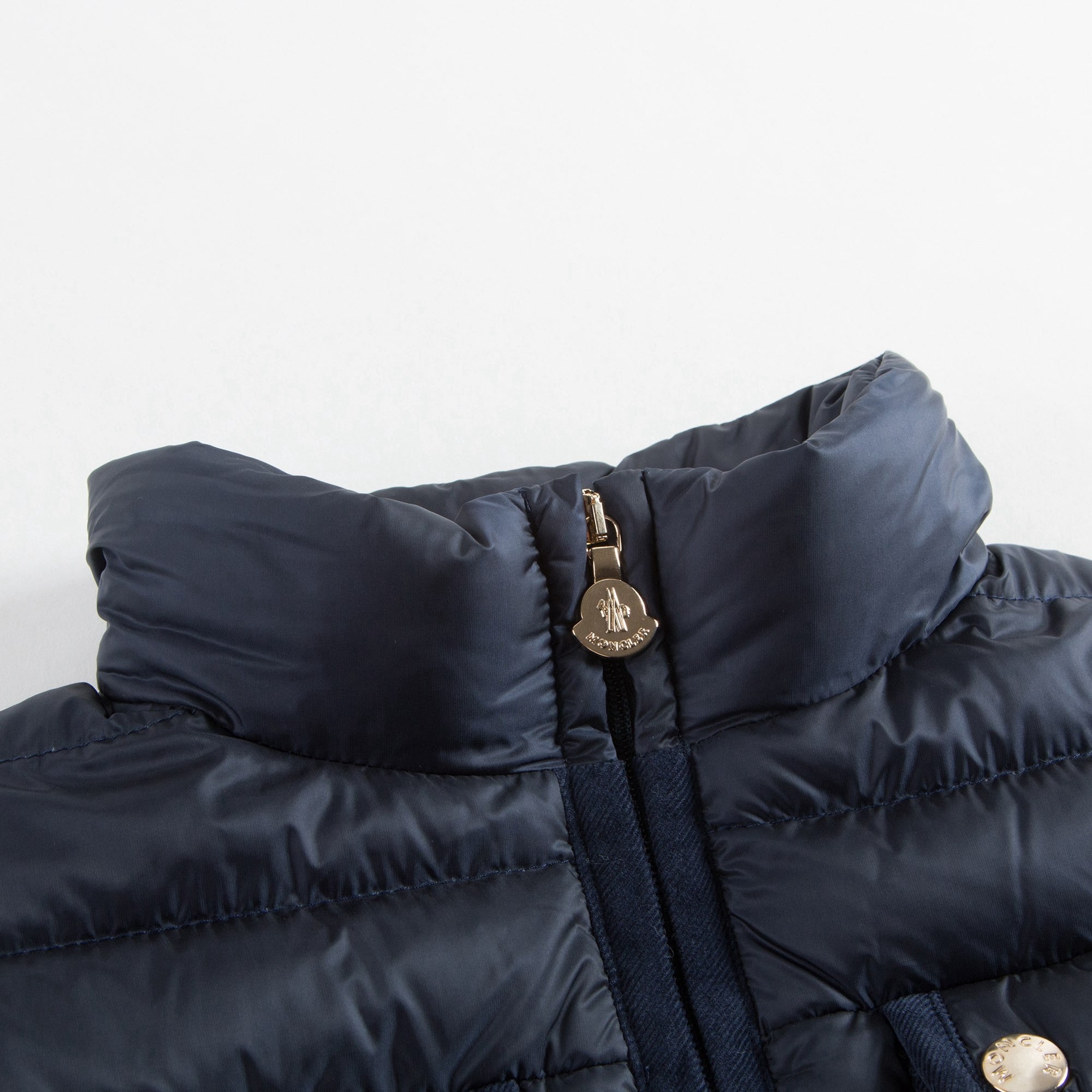 Girls Blue 'Nuages' Down Padded Coat