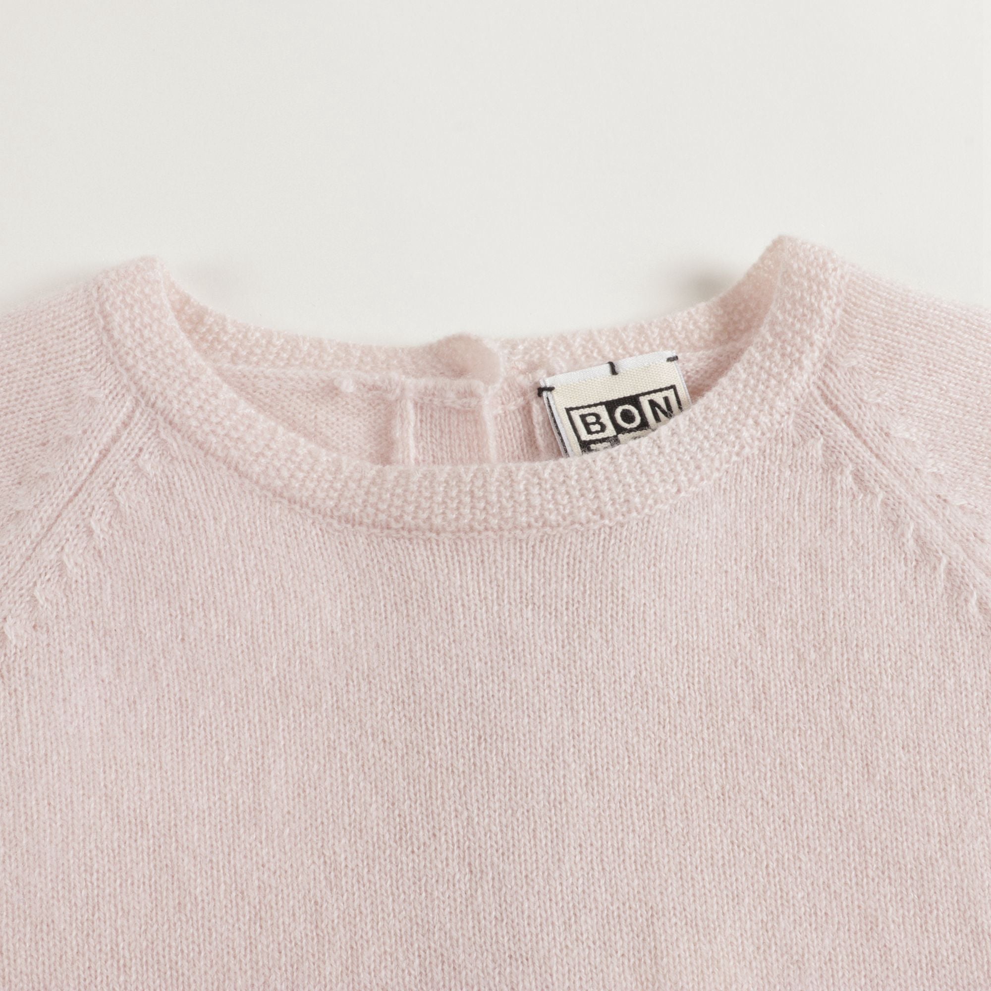 Baby Boys & Girls Pink Cashmere Babysuit