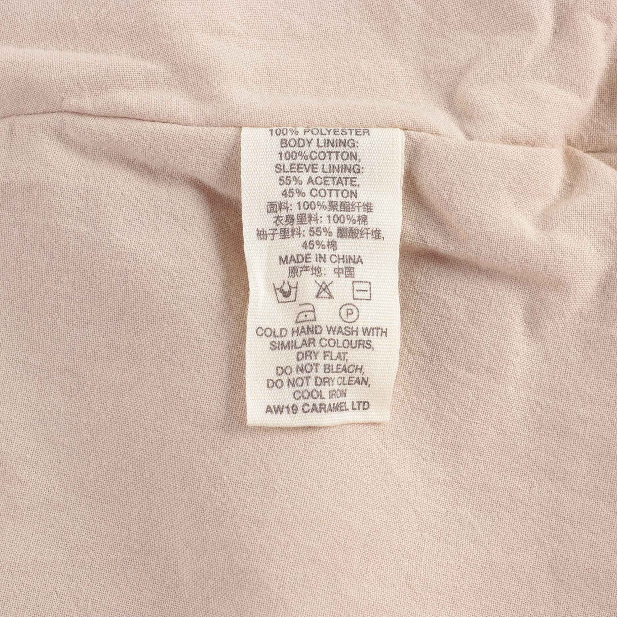 Girls Pink Pocket Coat