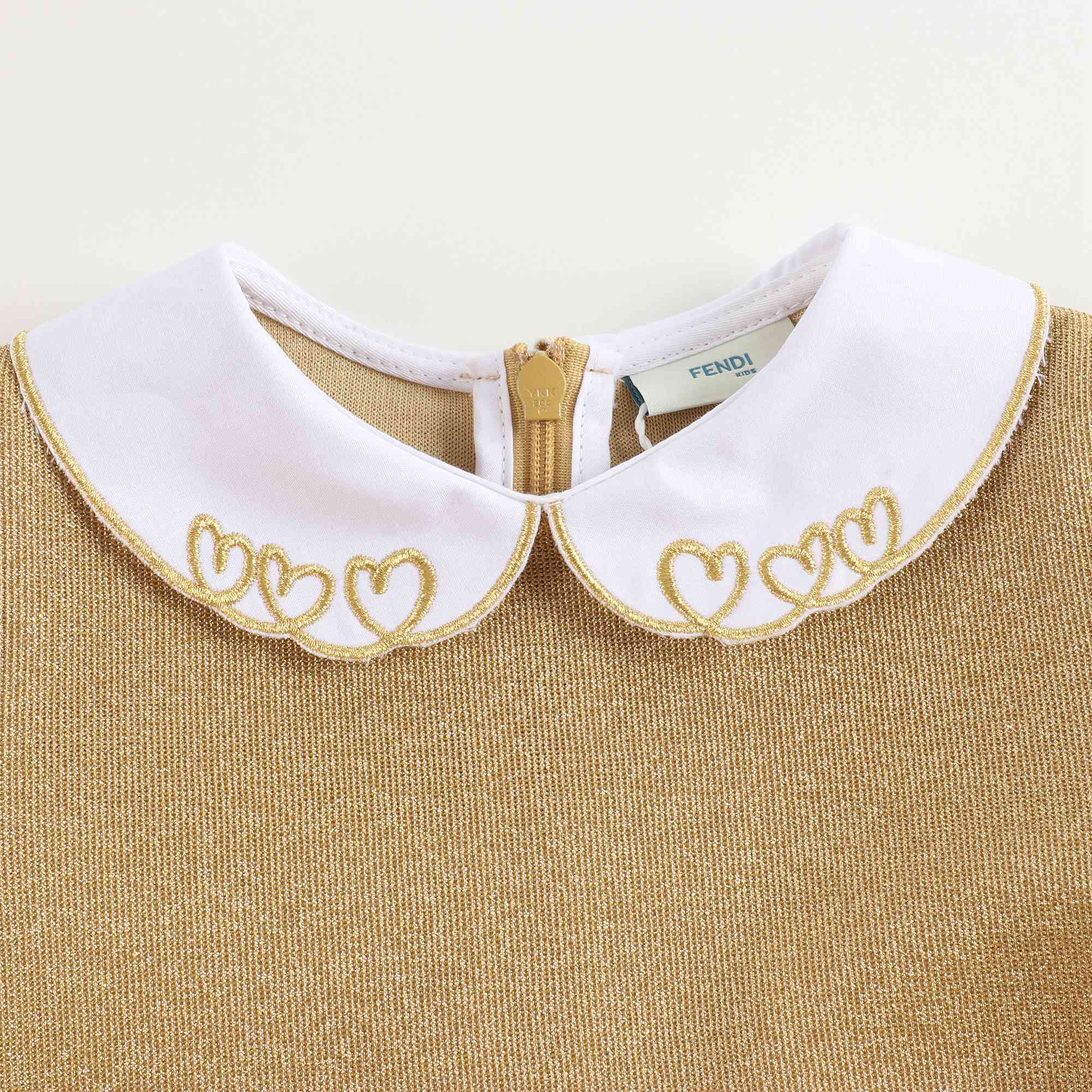 Baby Girls Gold Dress